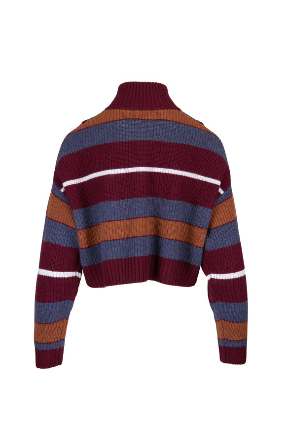 Staud Hampton Cropped Cashmere Sweater - view 2