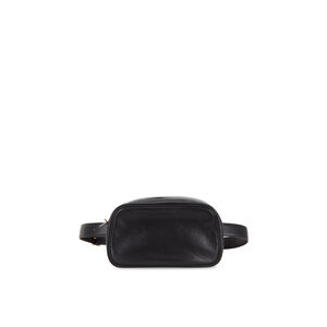 The Row Black Nappa Leather Belt Bag Mitchell Stores