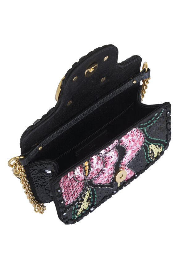 Valentino Garavani Small Loco Multicolor Embroidered Shoulder Bag - view 5