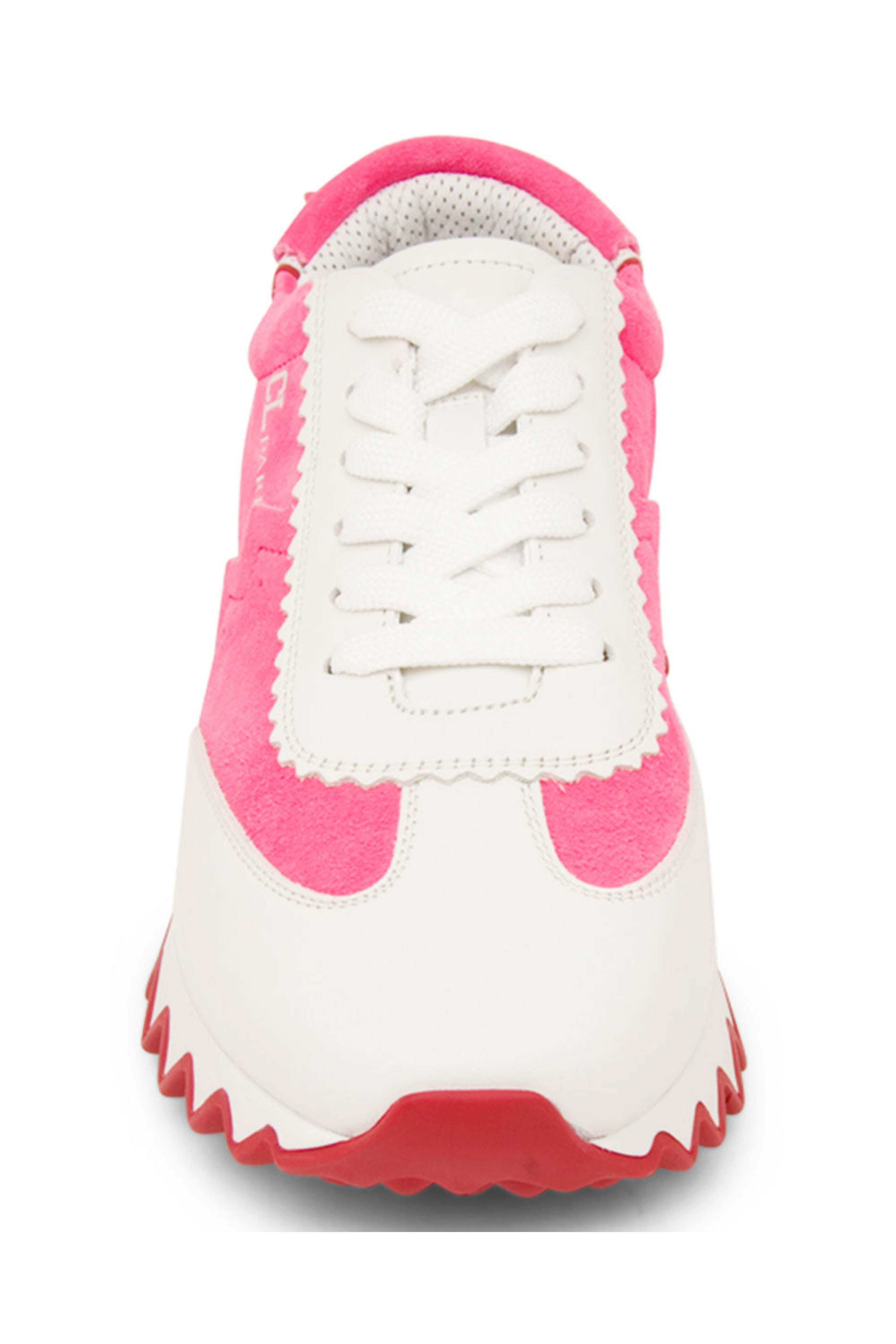 Christian Louboutin - Loubishark Sneaker in Pink and White