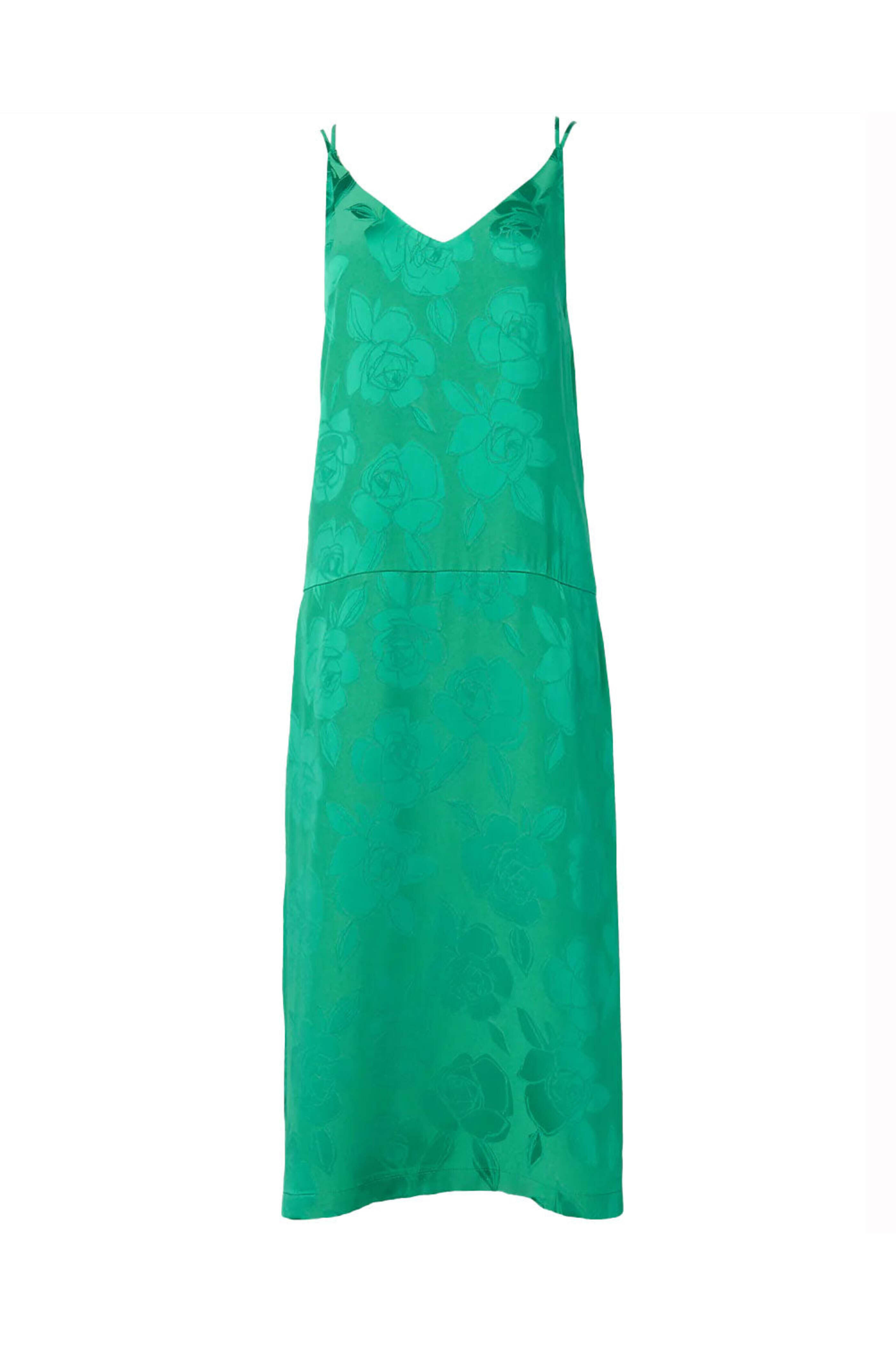 green rachel dress Rachel Riley Check Frill Front Dress, Green