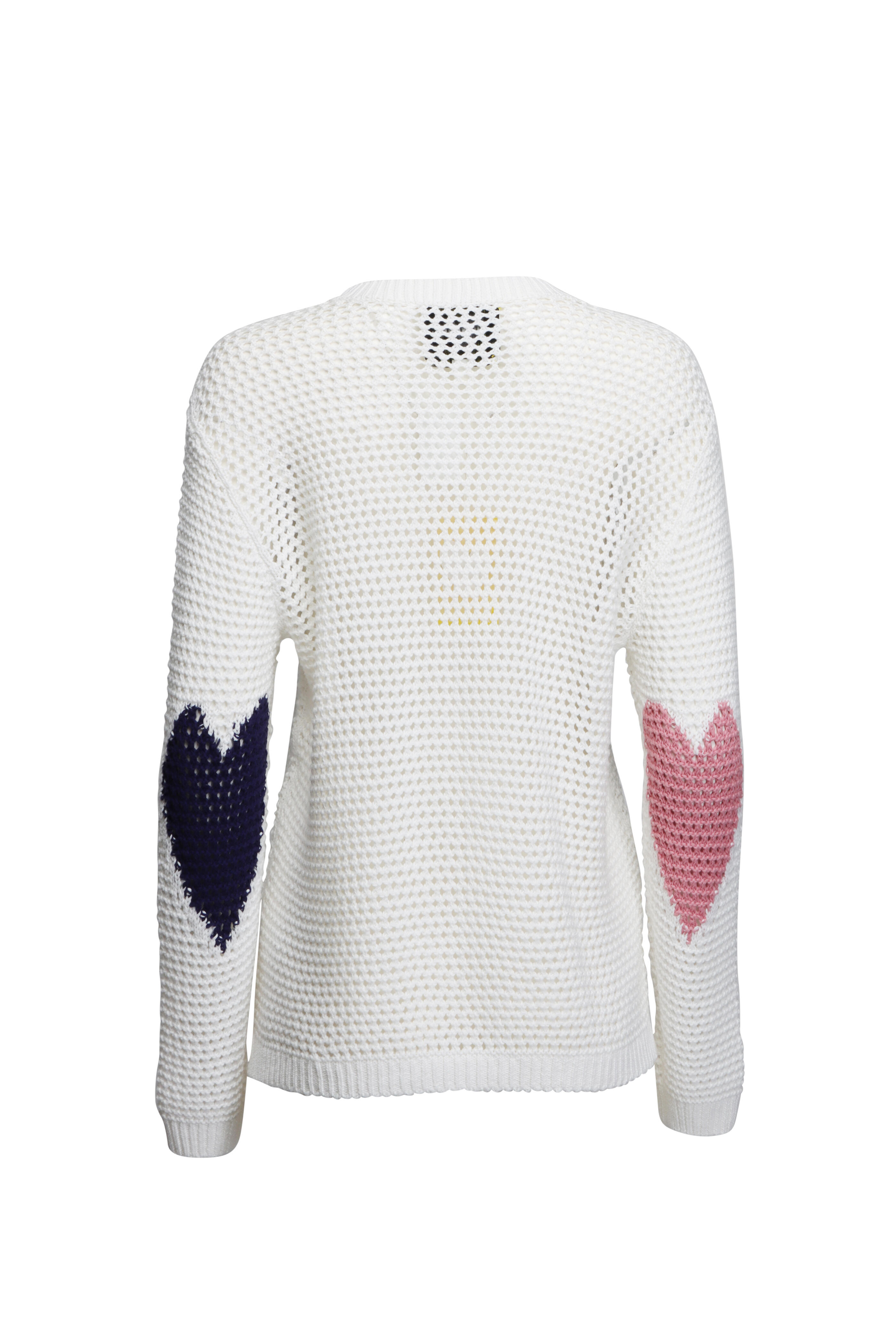 Kerri Rosenthal - Catch Open Stitch White Sweater