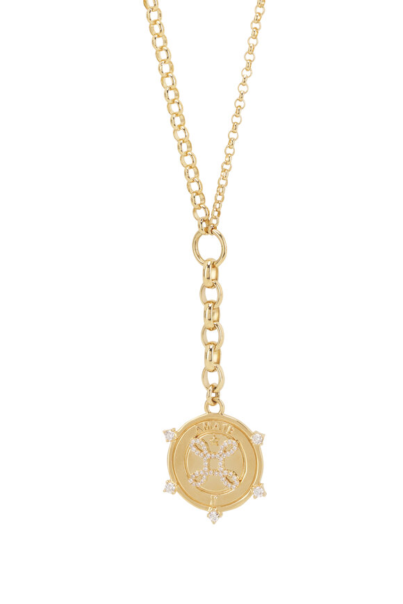 Foundrae - Medium Amate Mixed Belcher Extended Chain Necklace