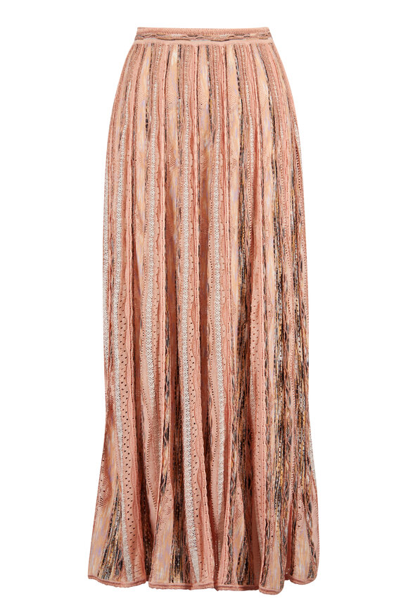 Ulla Johnson Clio Hibiscus Knit Midi Skirt - view 1