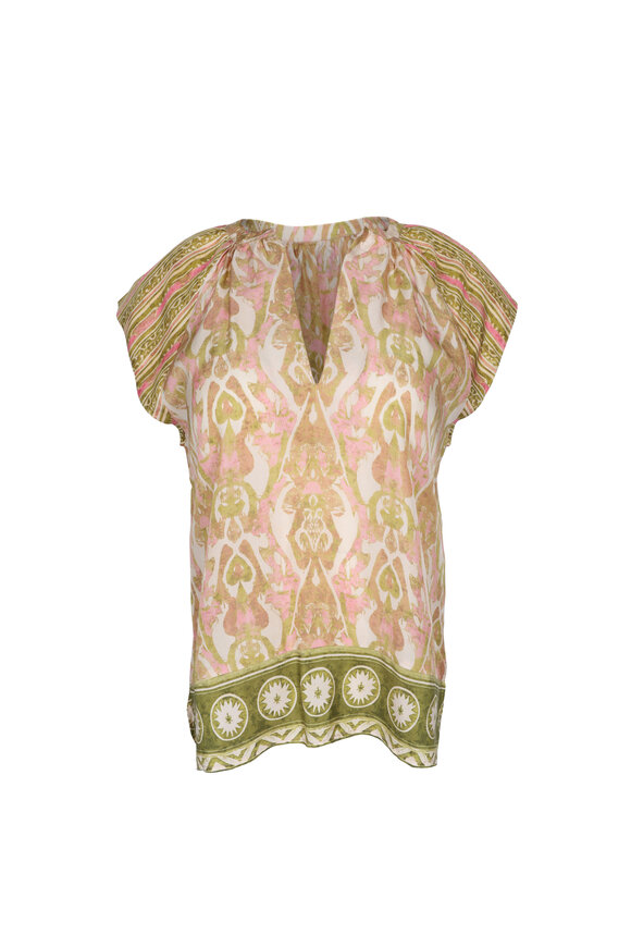 Maria Cher Delancey Keyla Pink Top