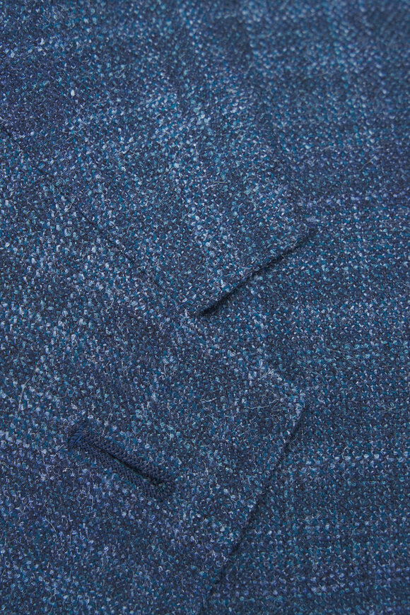 Zegna - Light Blue Tonal Plaid Sportcoat 