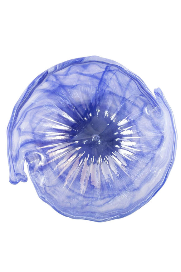 Vietri Cobalt Round Glass Bowl - view 2