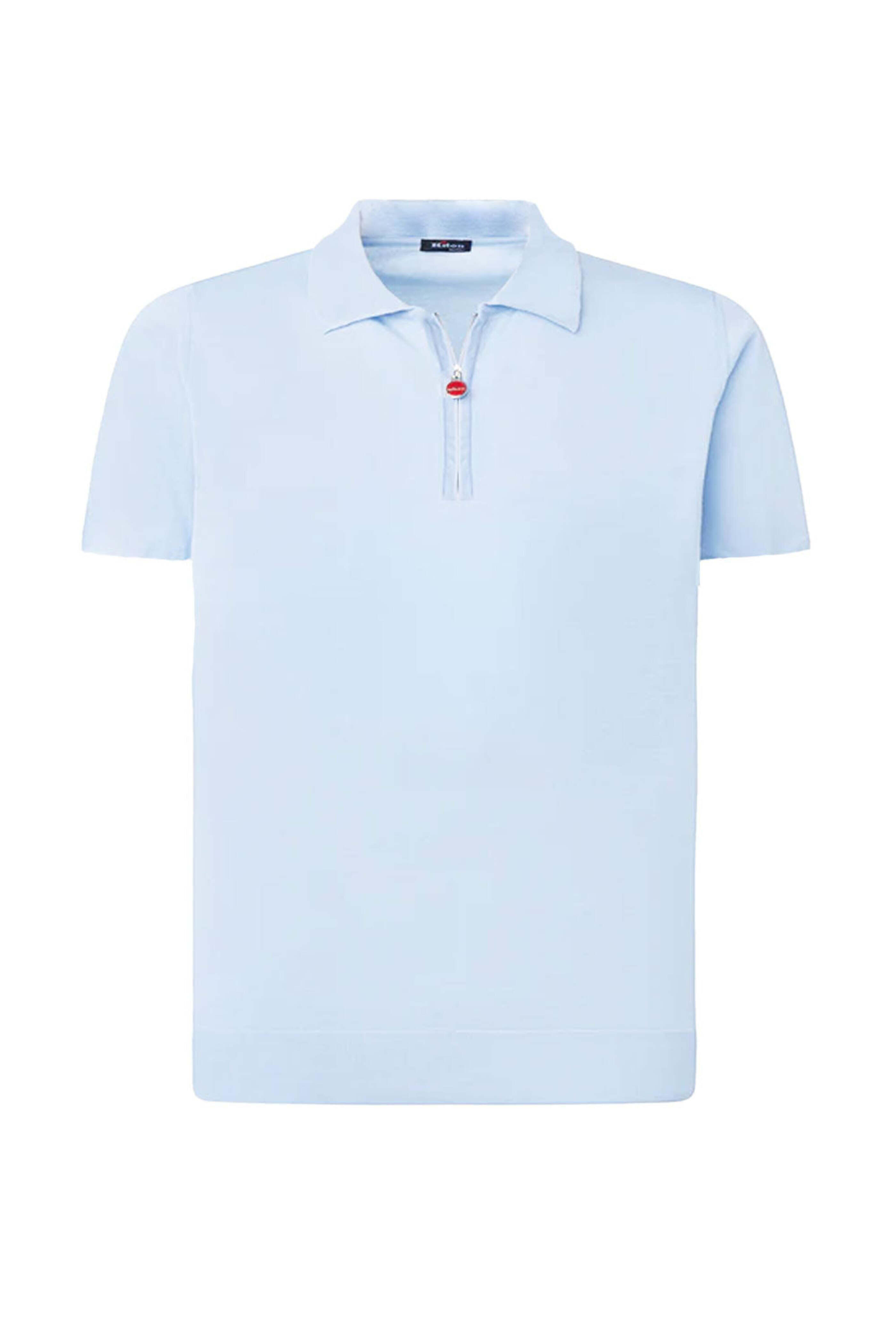 【送料&関税込】Kiton Short-sleeved Polo-zip Kiton Short-sleeved Polo-zip Kiton