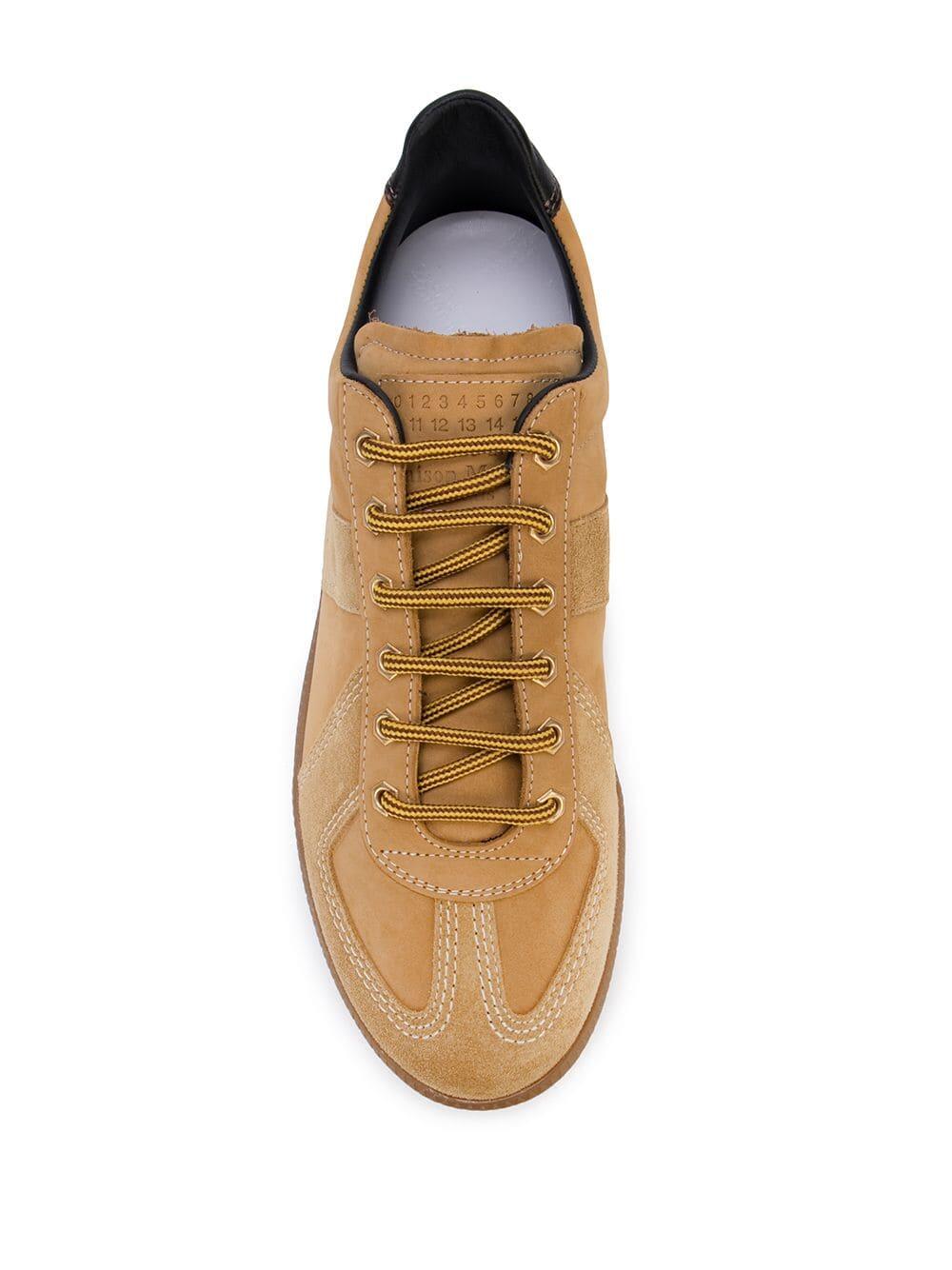 Maison Margiela - Replica Camel Suede Sneaker