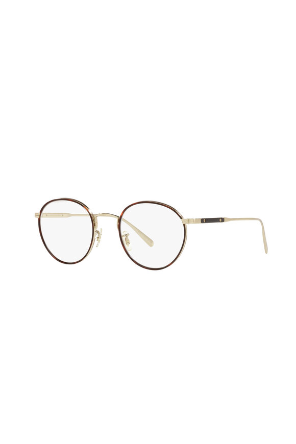 Oliver Peoples - Brunello Cucinelli Artemio Brushed Gold Sunglasses