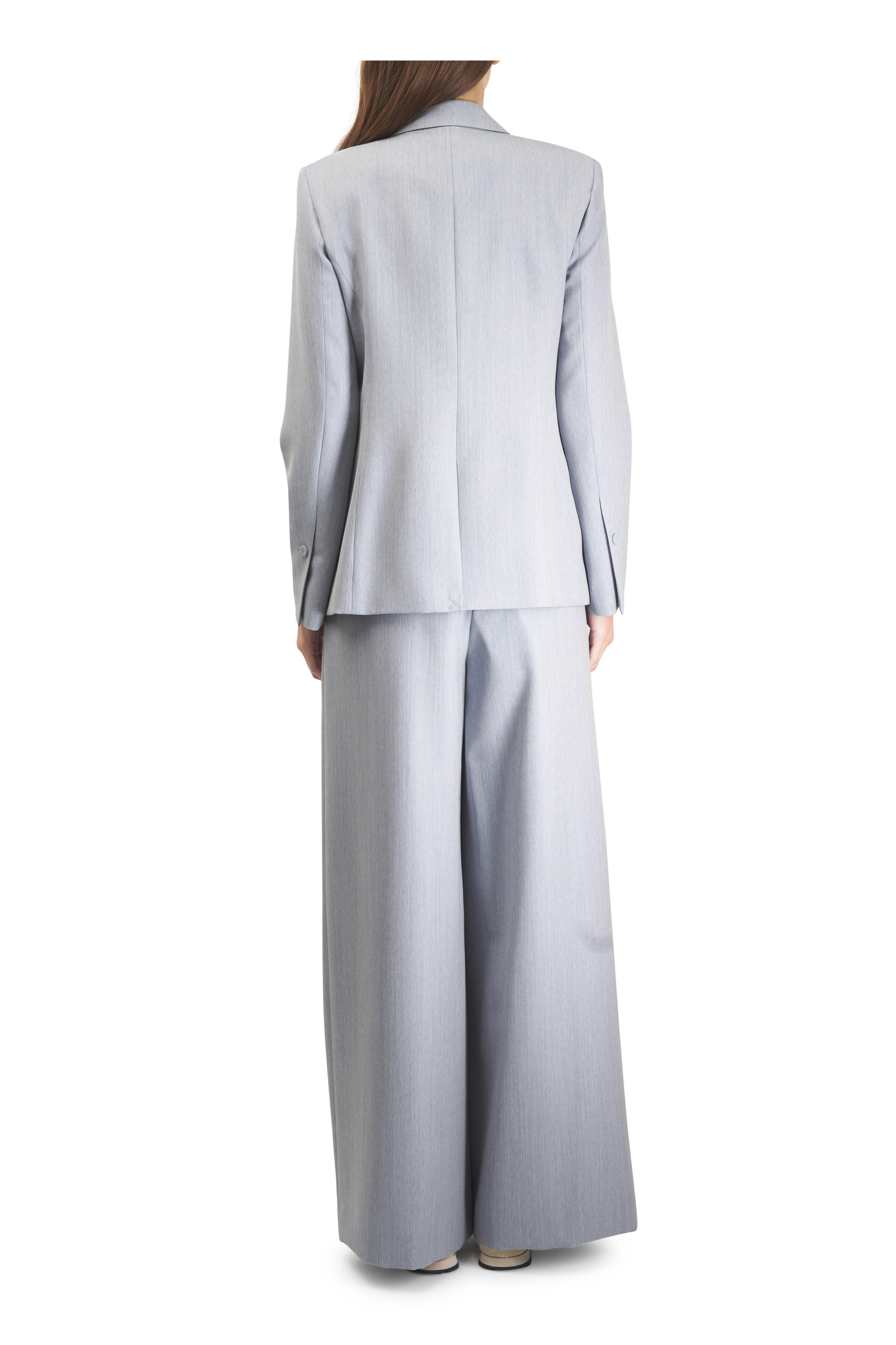 TWP - Tyler Blue Italian Wool Twill Vest