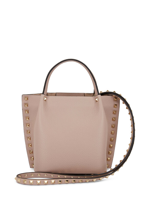 VALENTINO V-RING SMALL CROSS BODY BAG ROSE - I-MAGAZINE Inc