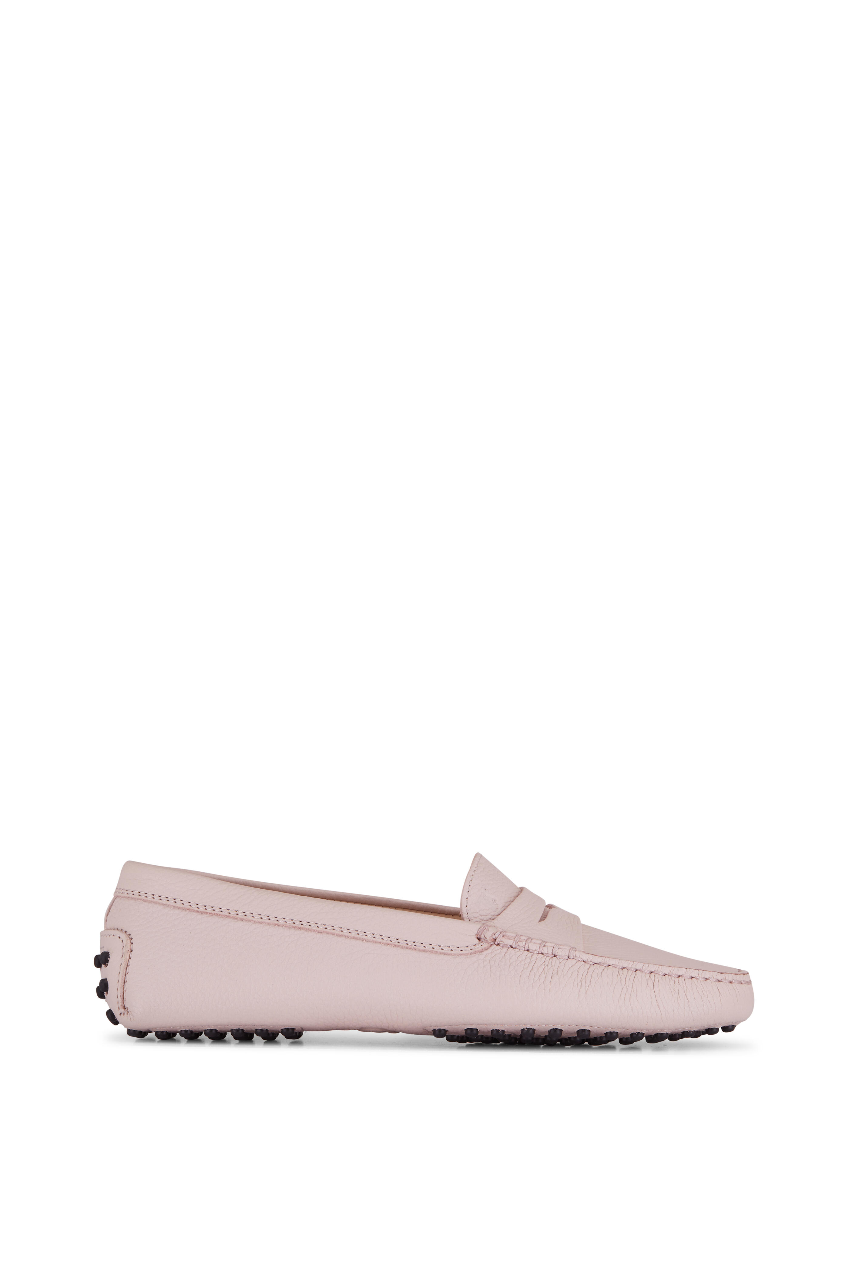 ★TOD'S★ Gomini Loafer Pink XXW00G00010MBWM037 XXW00G00010M Gommino suede loafers in pink - Tods | Mytheresa