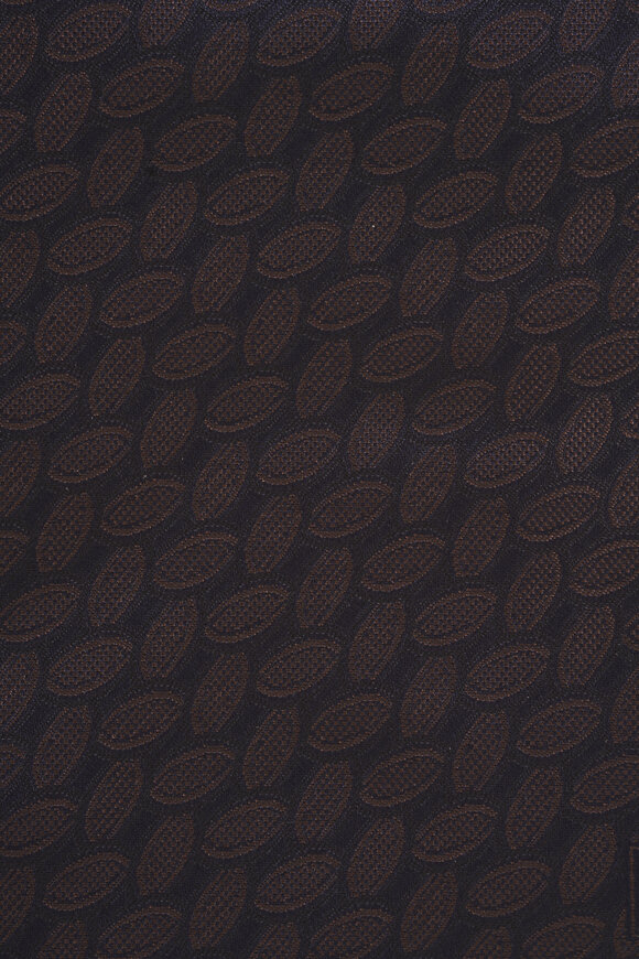 Brioni Silk Micro Motif Jacquard Pocket Square - view 2