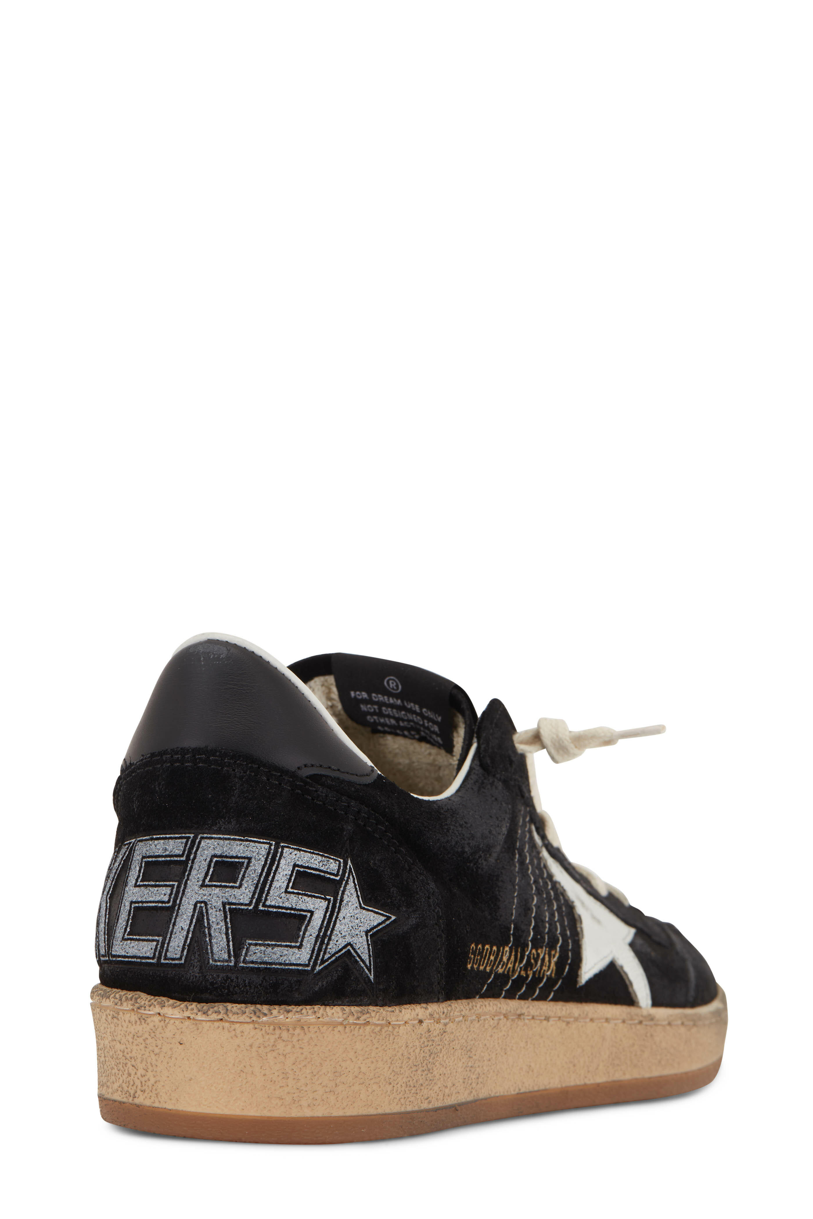 【関税&送料込】Golden  Ball Star Black Sneakers Golden Goose Femme Sneakers Ball Star – Black Glitter 90100
