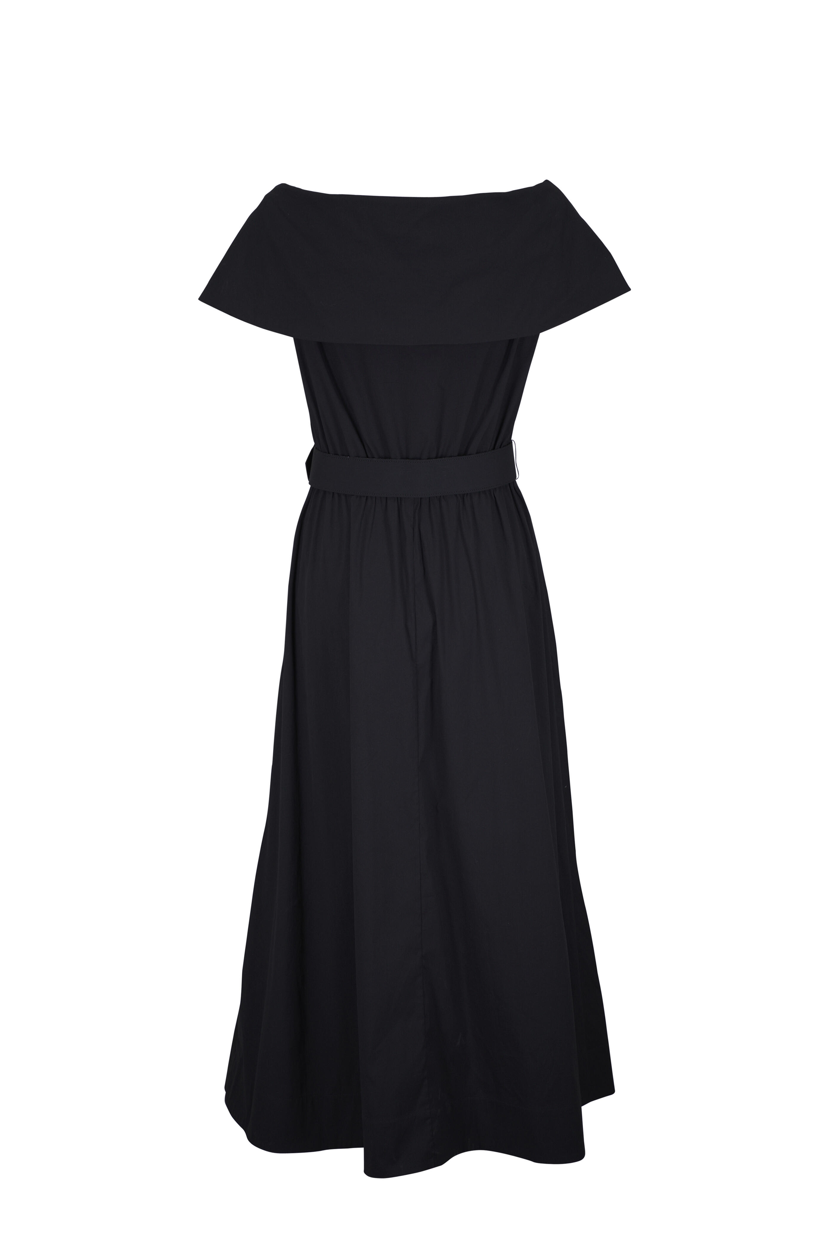 Lela Rose - Black Midi Dress
