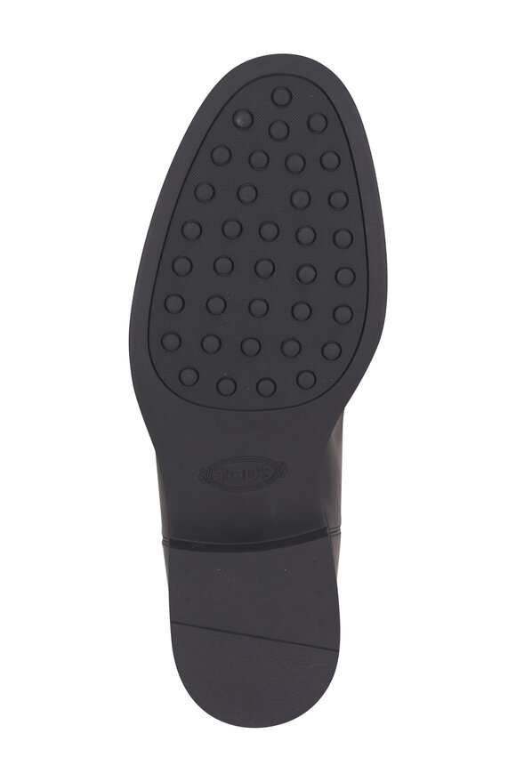 Tod's Black Leather Chelsea Boot - view 4