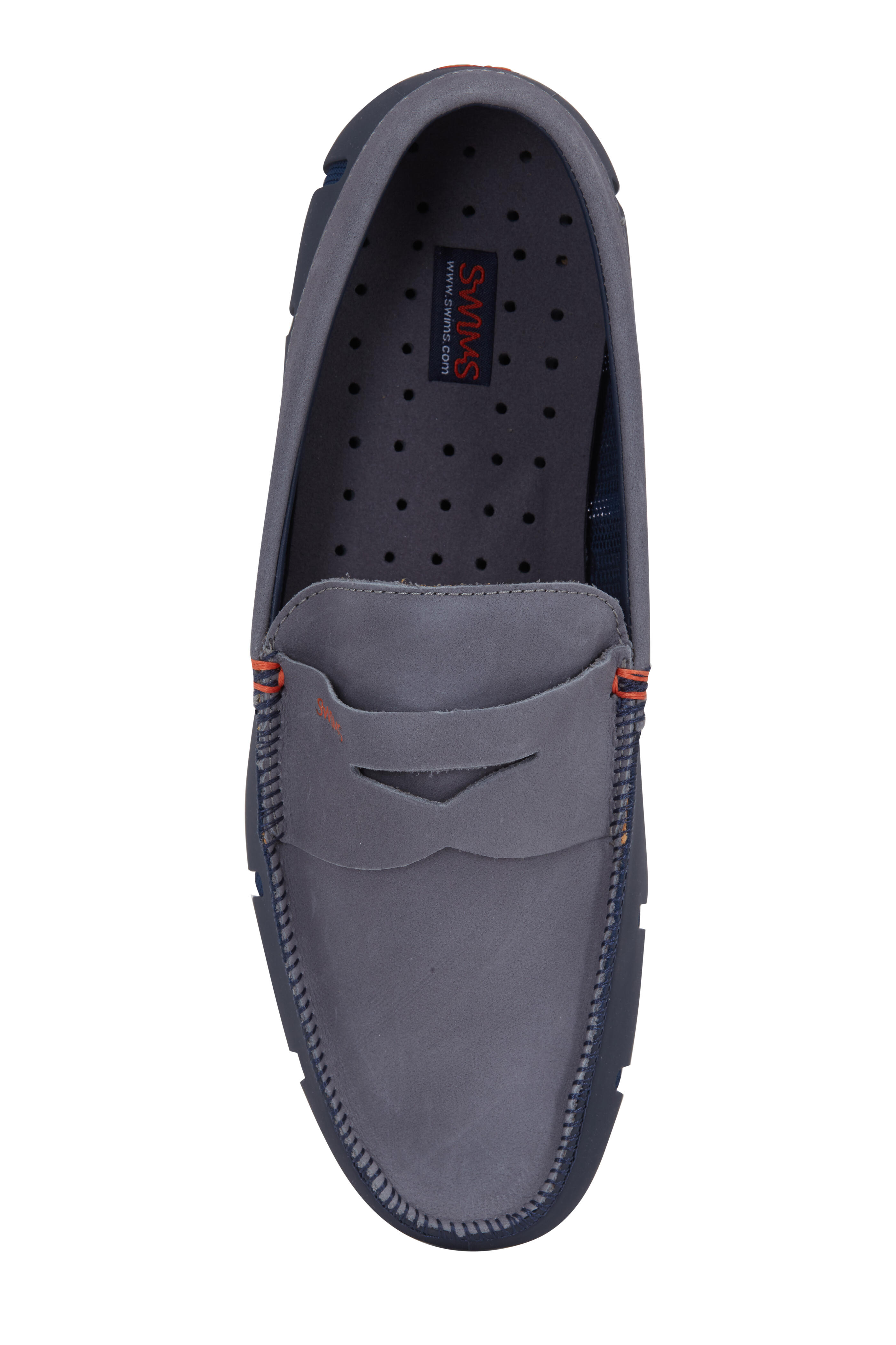 Penny lux loafer driver suede Swims - Lux Driver Midnight Navy Loafer | Mitchell Stores main image 3