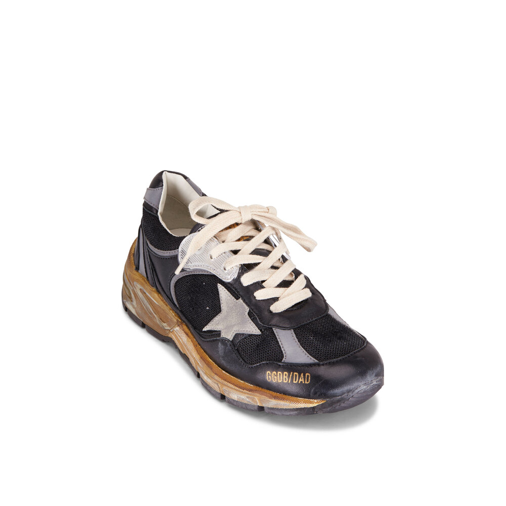 Golden Goose Women Running Dad Sneaker Black NIB Auth Size