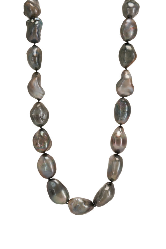 Assael - Baroque Tahitian Pearl Necklace