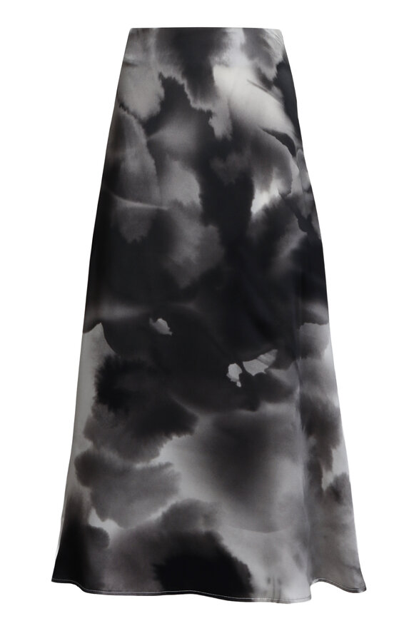 【関税&送料込】Bottega Veneta Printed Silk Skirt Bottega Veneta Shiny Fringe Leather Maxi Skirt | Saks Fifth