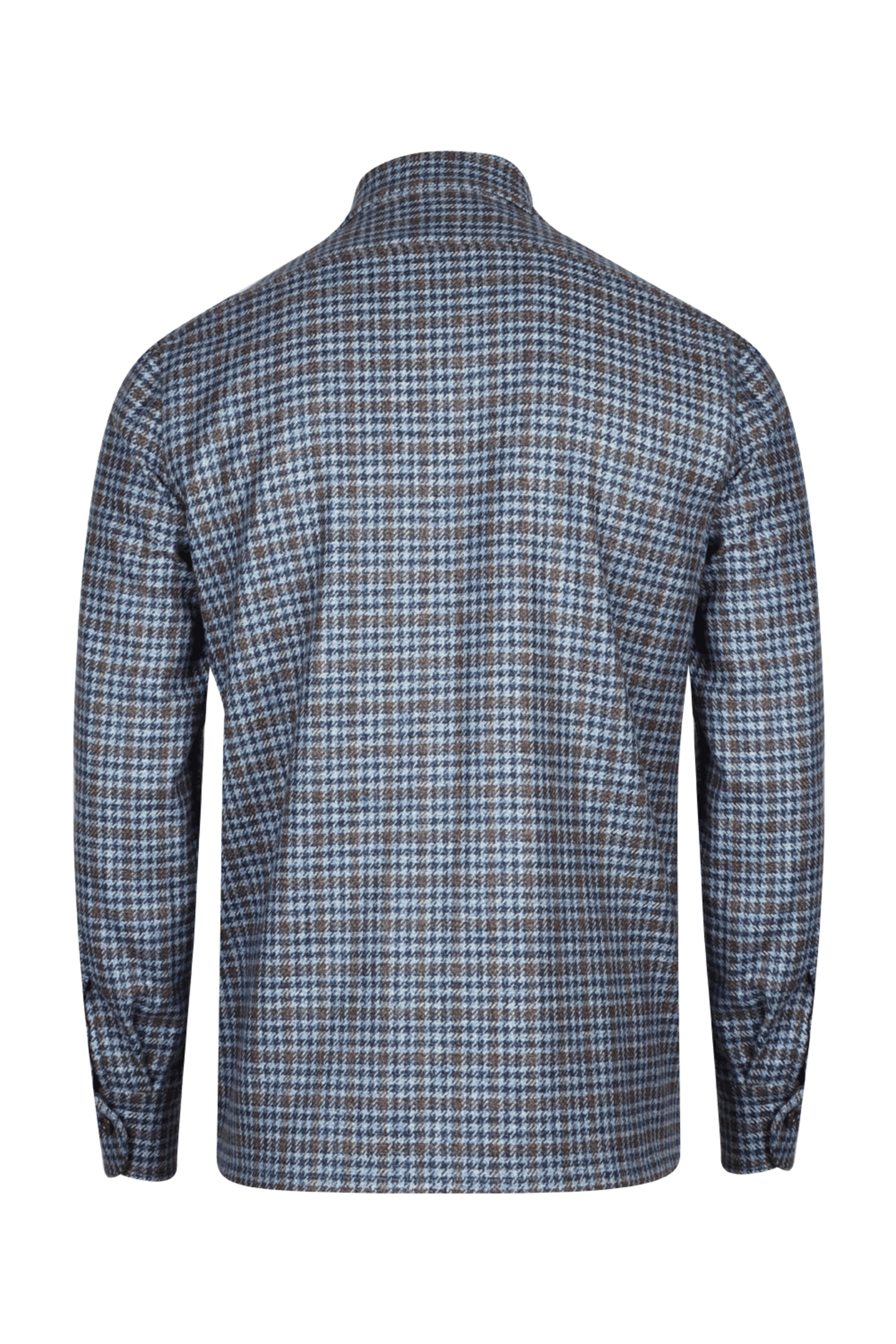 Cesare Attolini - Navy Blue Plaid Overshirt