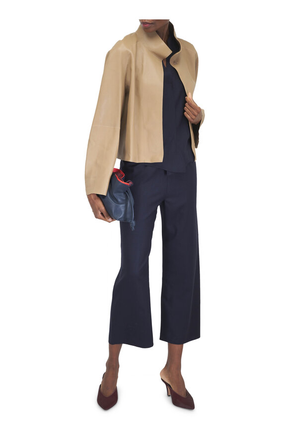Loewe Mini Layered Flamenco Deep Navy Multi Clutch - view 6