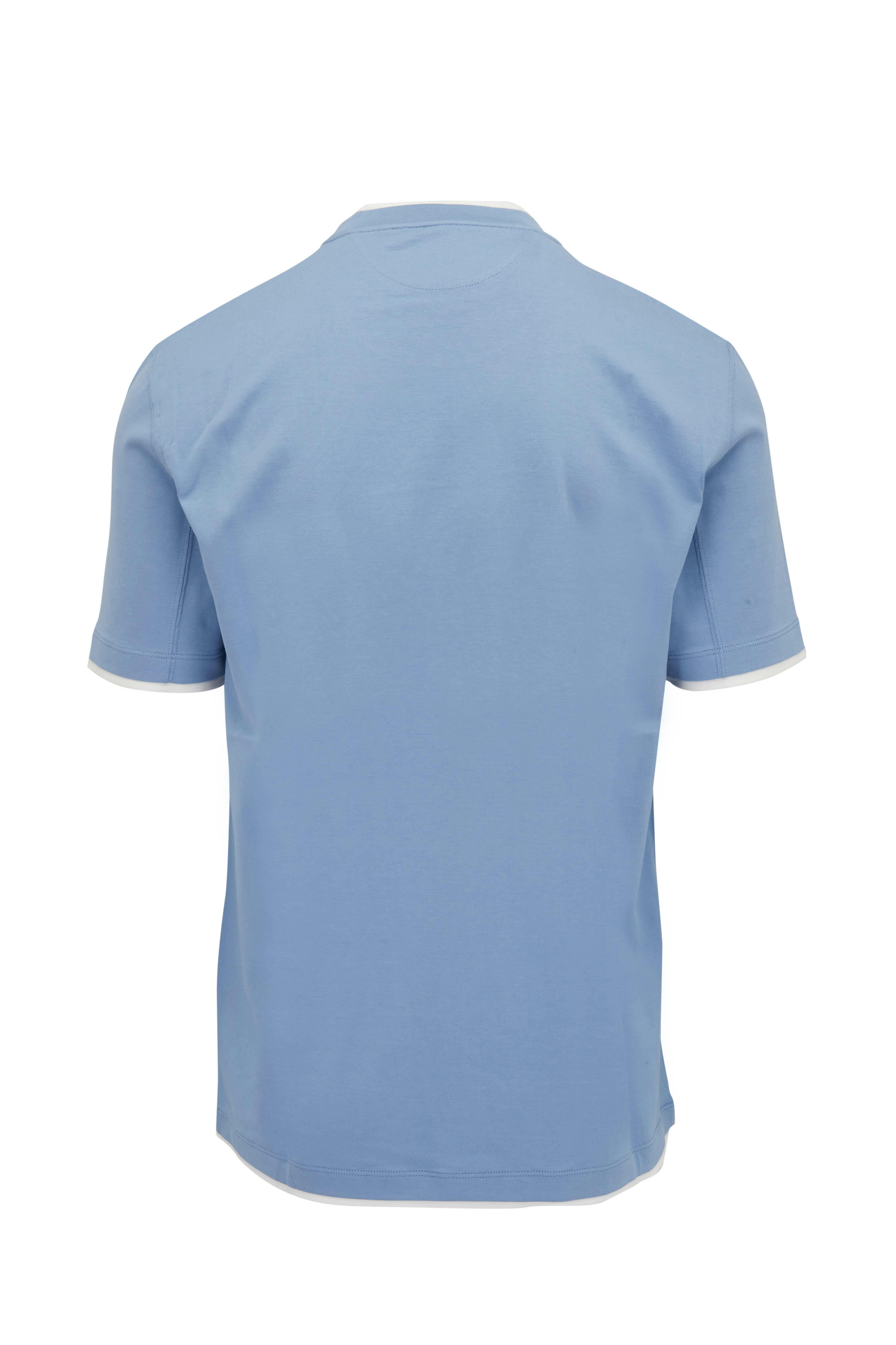 完売必須【税関/送料込】BRUNELLO CUCINELLI ★ プリントTシャツ Brunello Cucinelli Cotton Jersey Hong Kong T-Shirt | Saks
