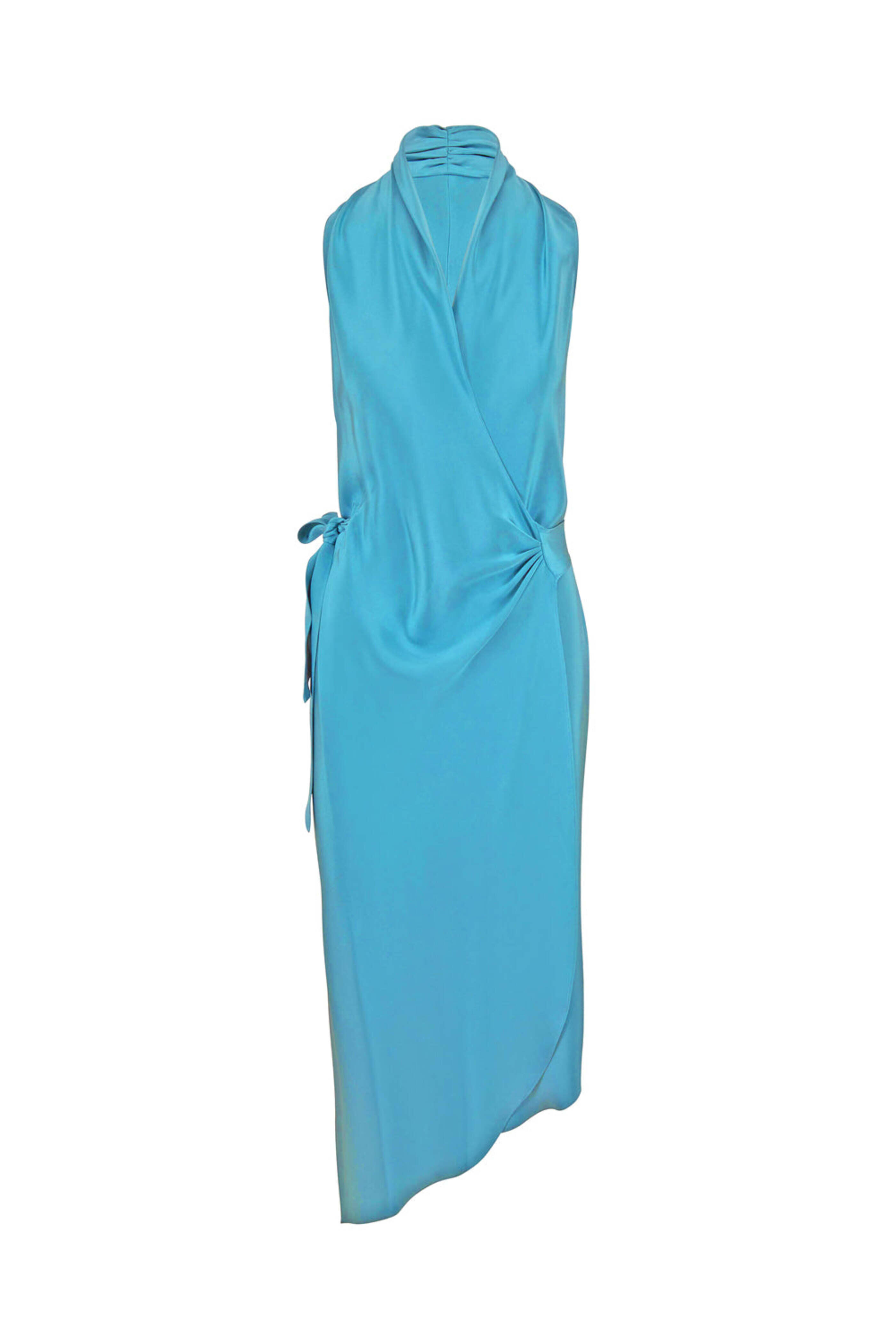 Peter Cohen - Turquoise Victor Wrap Dress