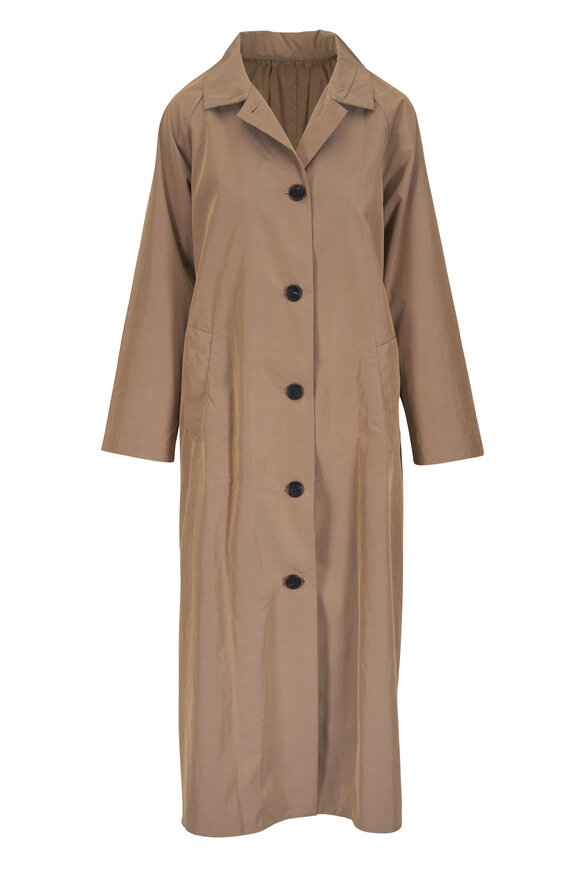 Peter Cohen D'or Gold Trench Coat - view 1