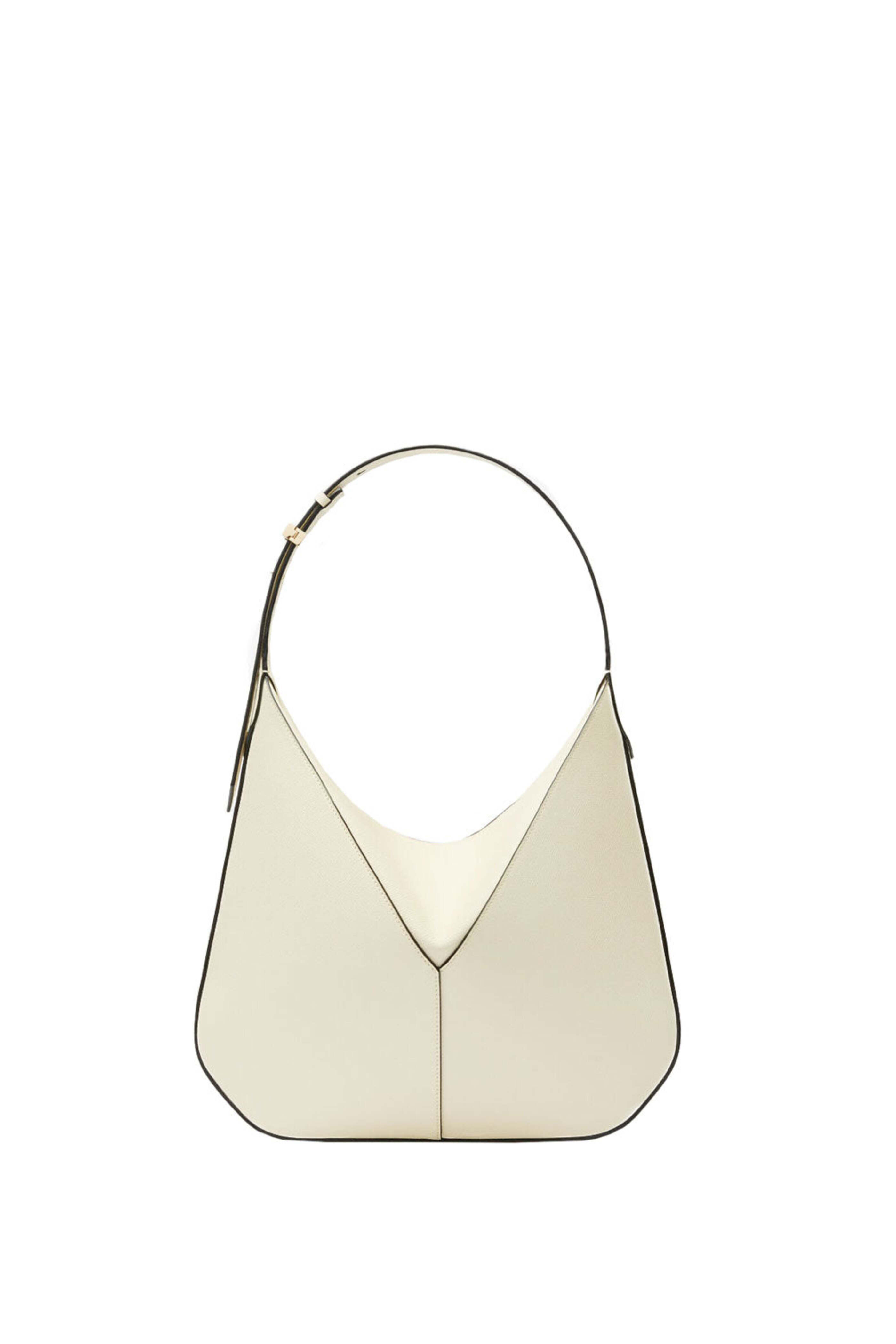 Valextra - Small Vivi Pergamena Leather Hobo Bag