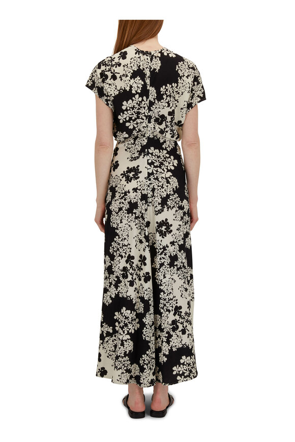 Totême - Floral Slouch Waist Maxi Dress