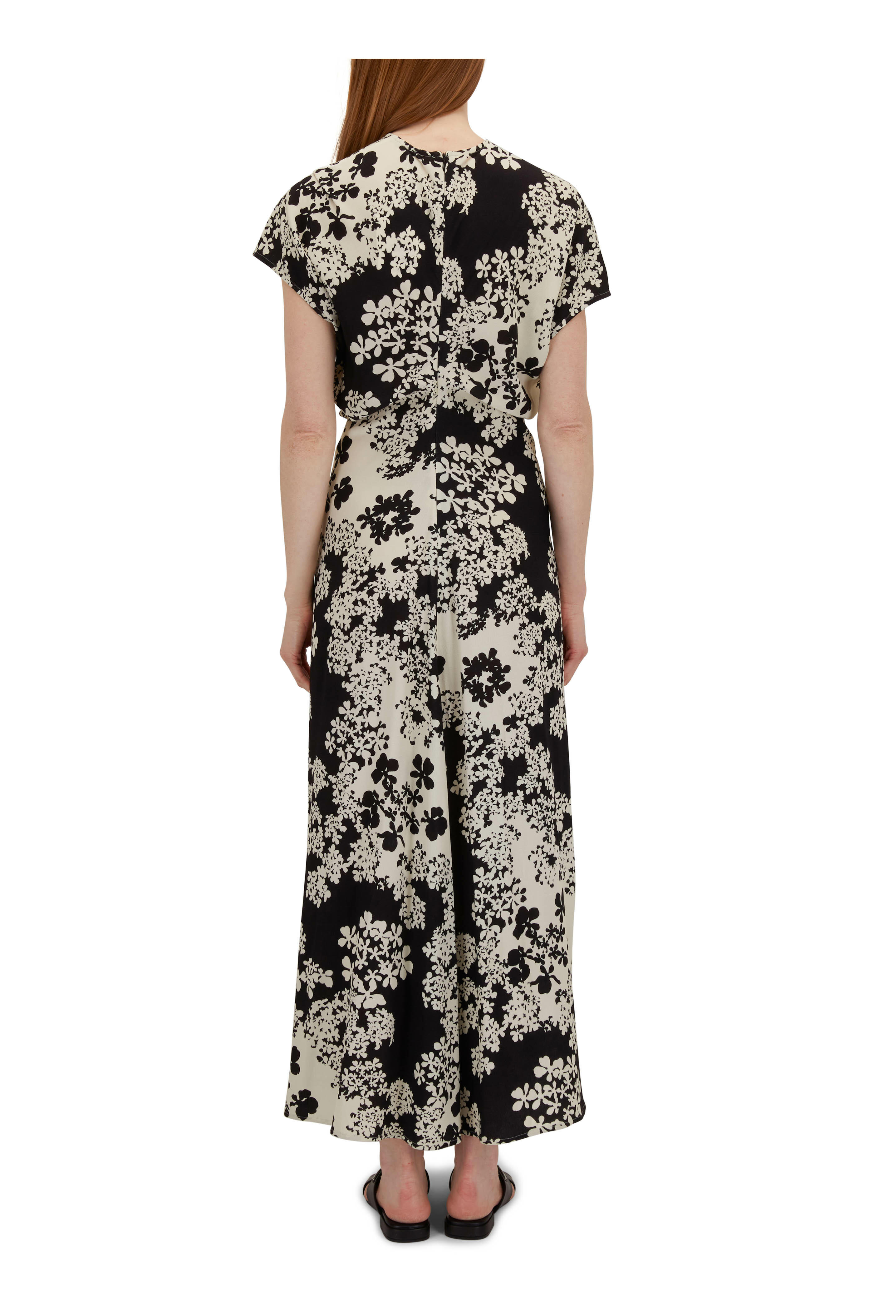 Totême - Floral Slouch Waist Maxi Dress | Mitchell Stores