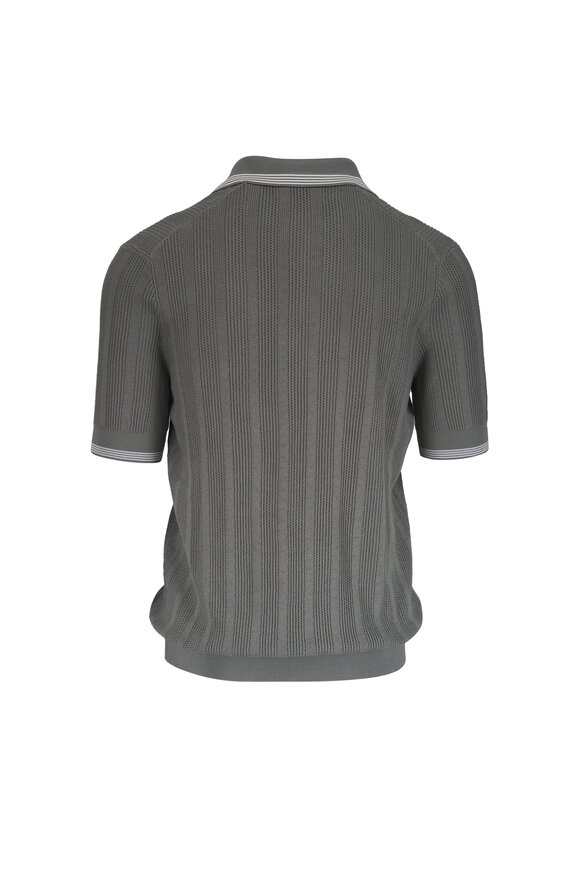 Brunello Cucinelli - Black Wool & Cashmere Full Zip Sweater