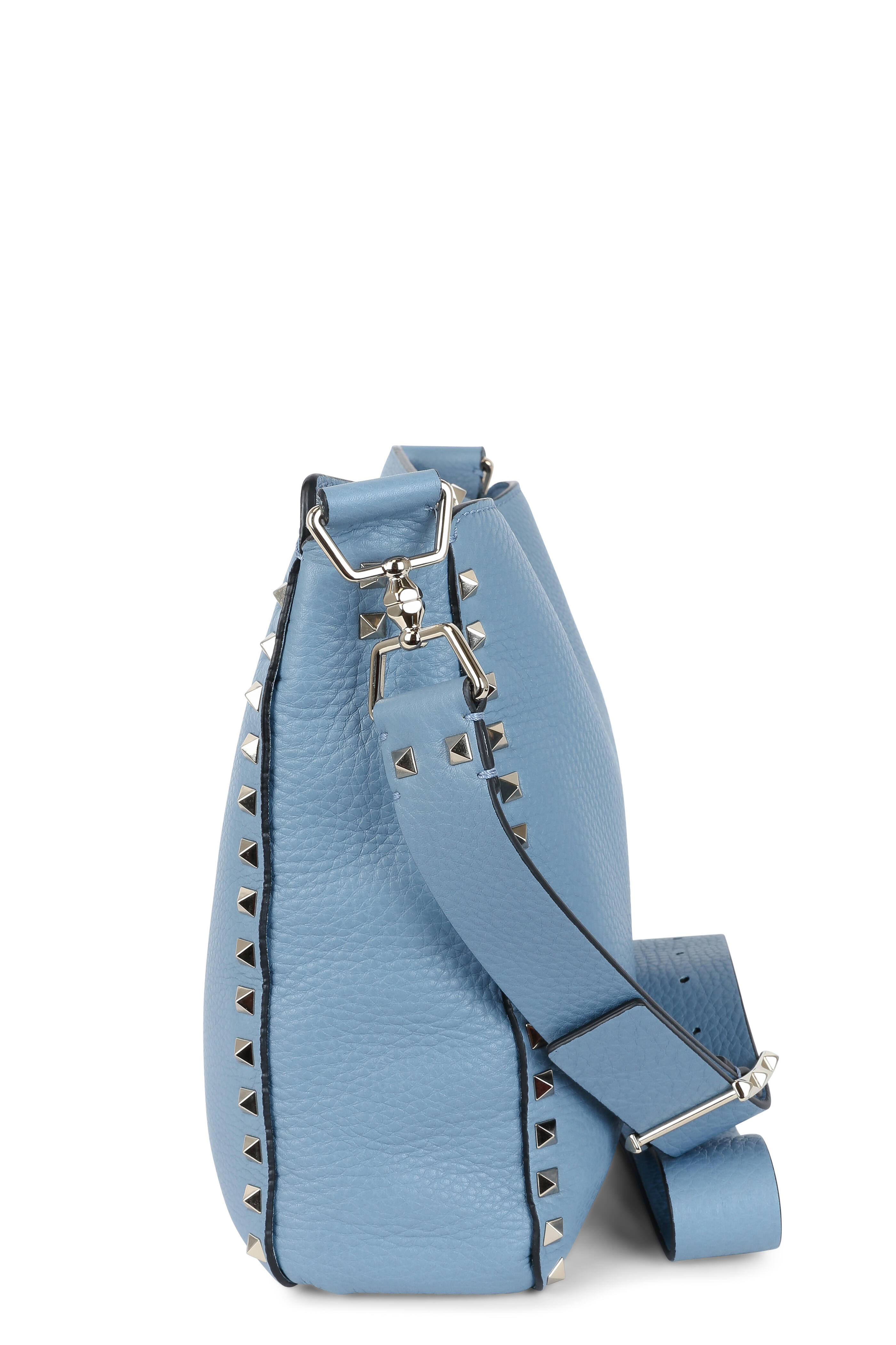 Valentino Rockstud Light blue Leather ref.442006 - Joli Closet