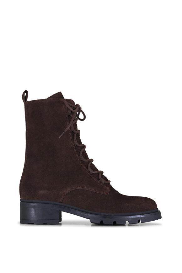 La Canadienne Secure Brunette Suede Lace Up Boot - view 3