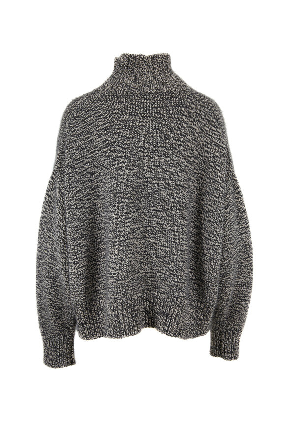 The Row - Pheliana Shadow Cashmere Turtleneck Sweater