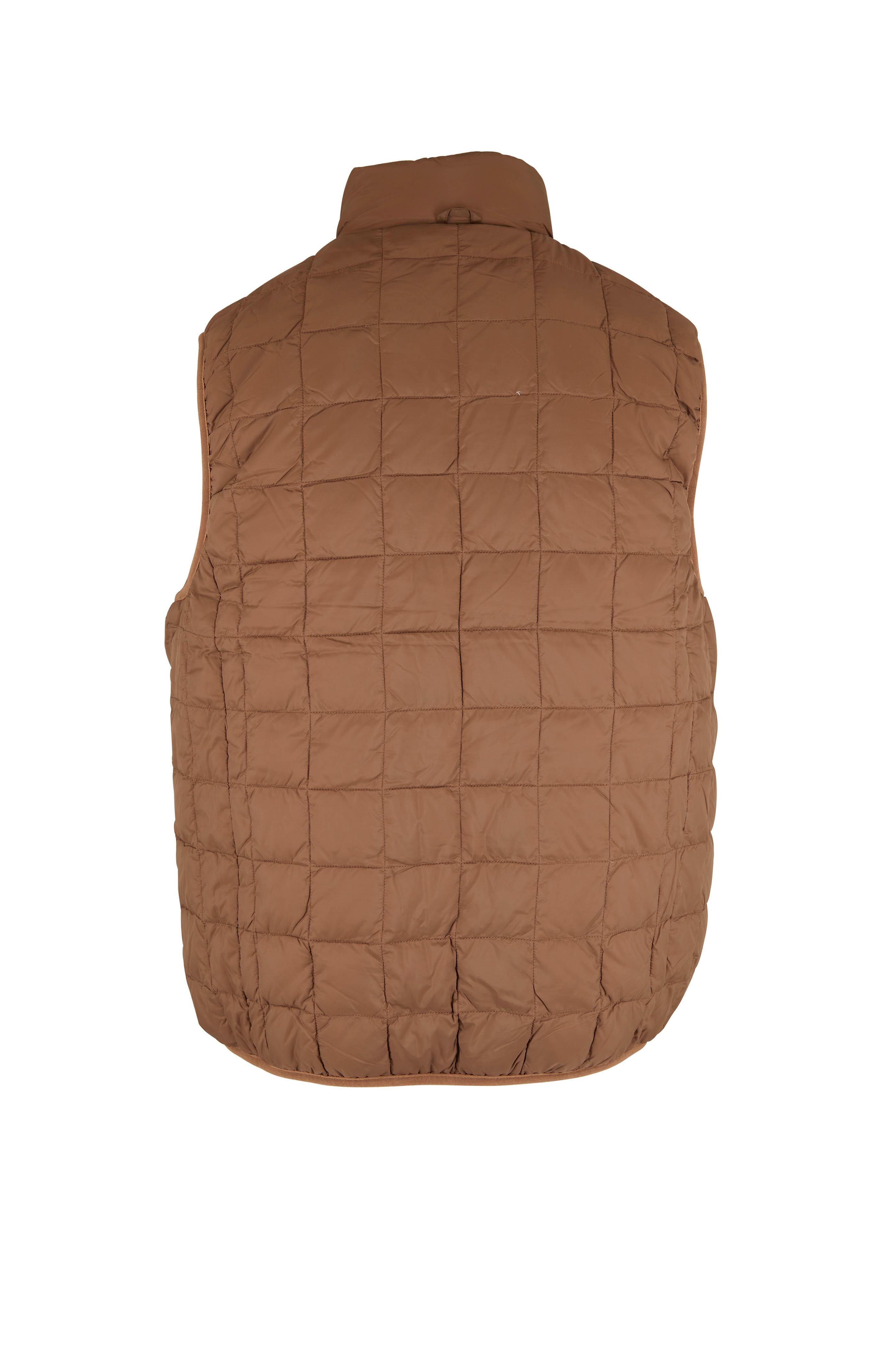 Taion - Light Brown & Black Reversible Sherpa Vest