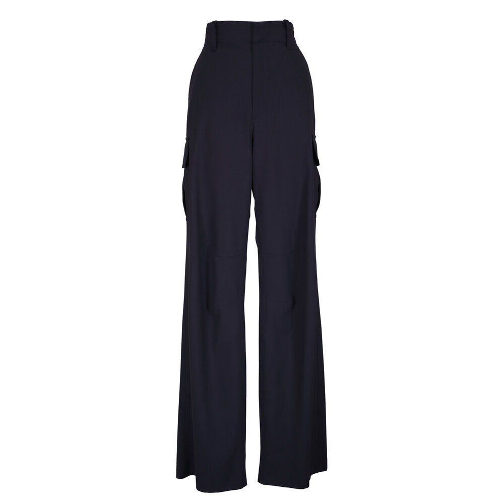パンツ BOTTEGA VENETA Woman Pants Blue 730015V2L00 4246 BOTTEGA VENETA: Pants woman - Blue | Bottega Veneta pants