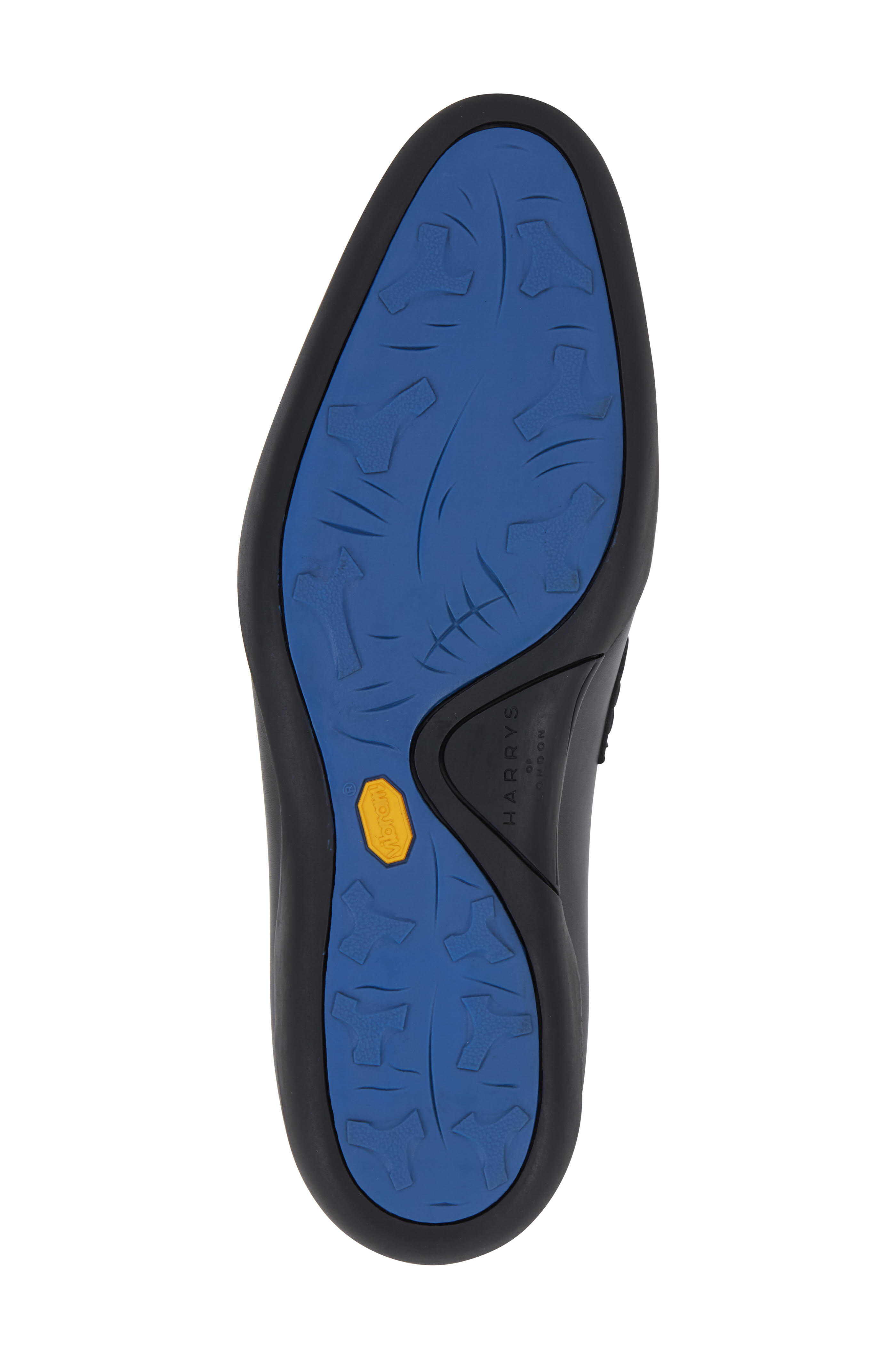 Harrys of London - Downing Black Leather Penny Driver