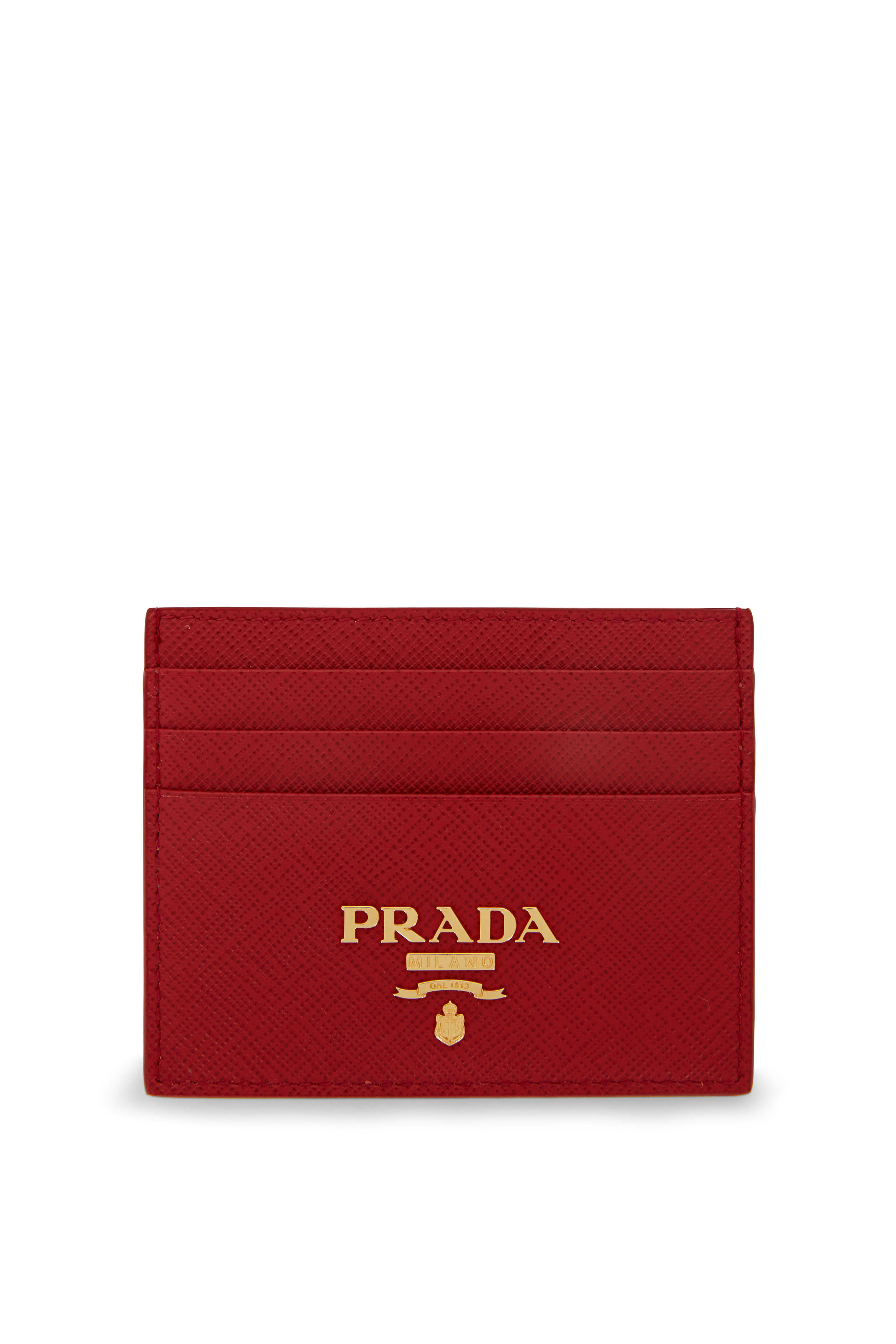 Prada Saffiano Leather Card Holder