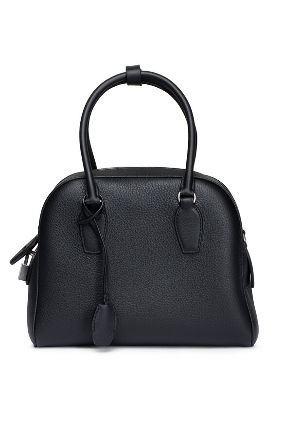 The Row India 10.00 Black Leather Top Handle Bag - view 1