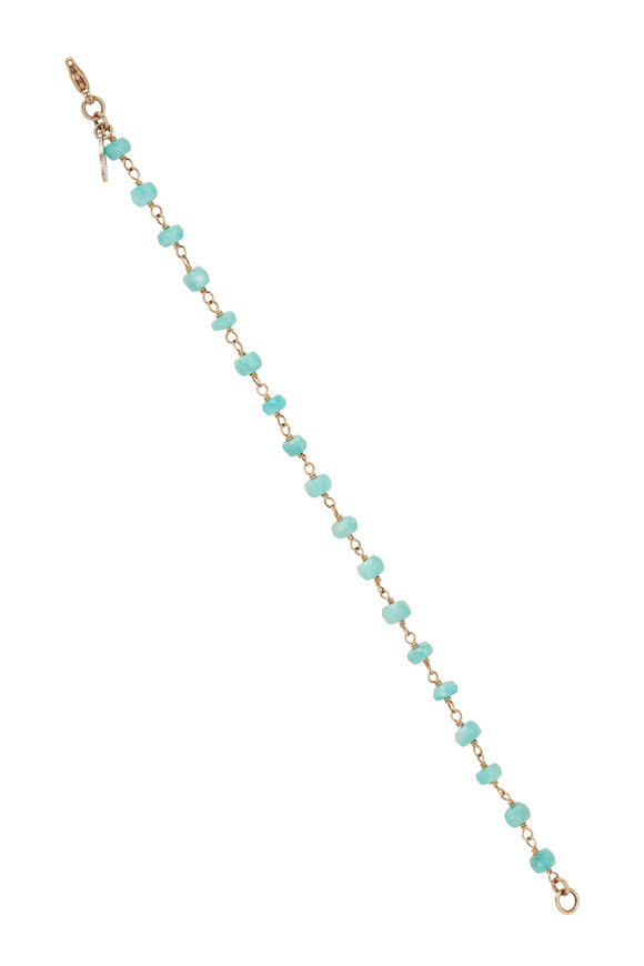 Tina Negri - Australian Opal Faceted Bead Bracelet 