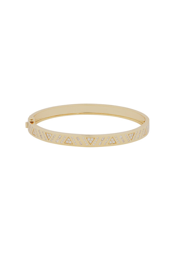 Harwell Godfrey Stardust Diamond Bangle Bracelet