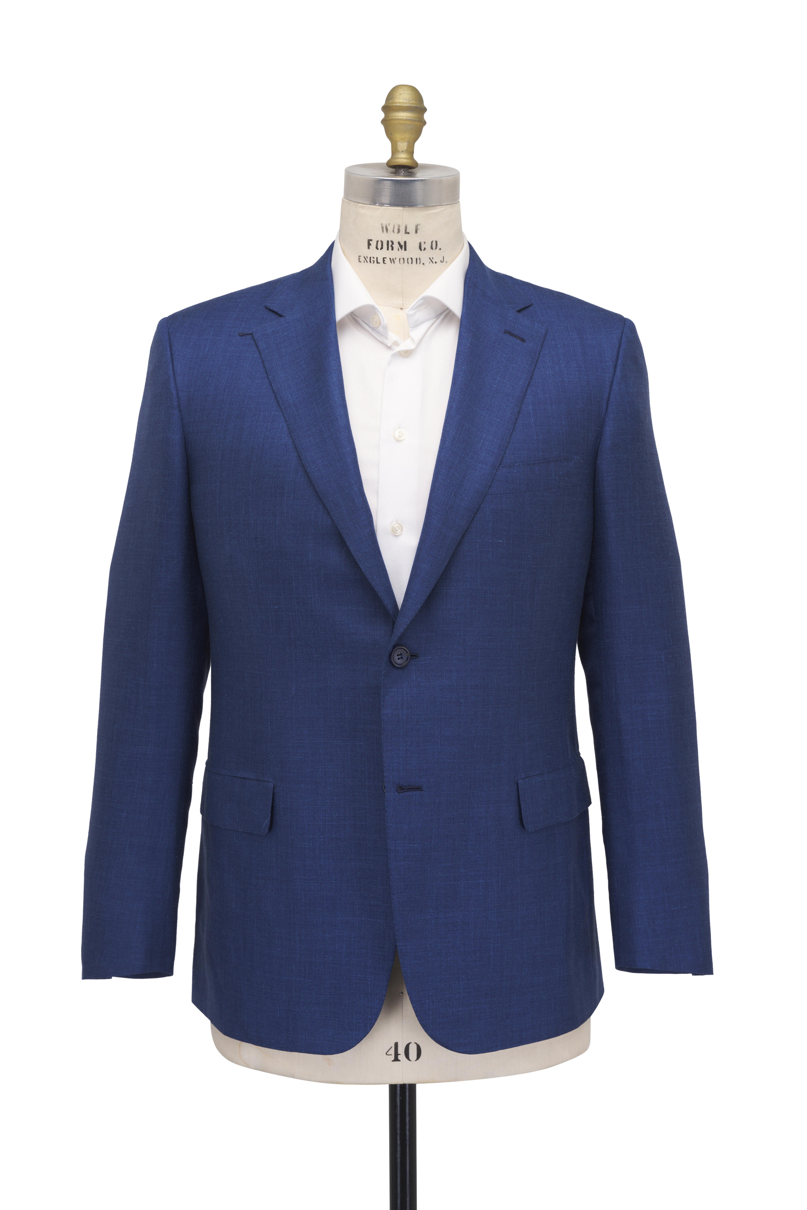 Brioni - Blue Silk, Cashmere & Linen Sportcoat