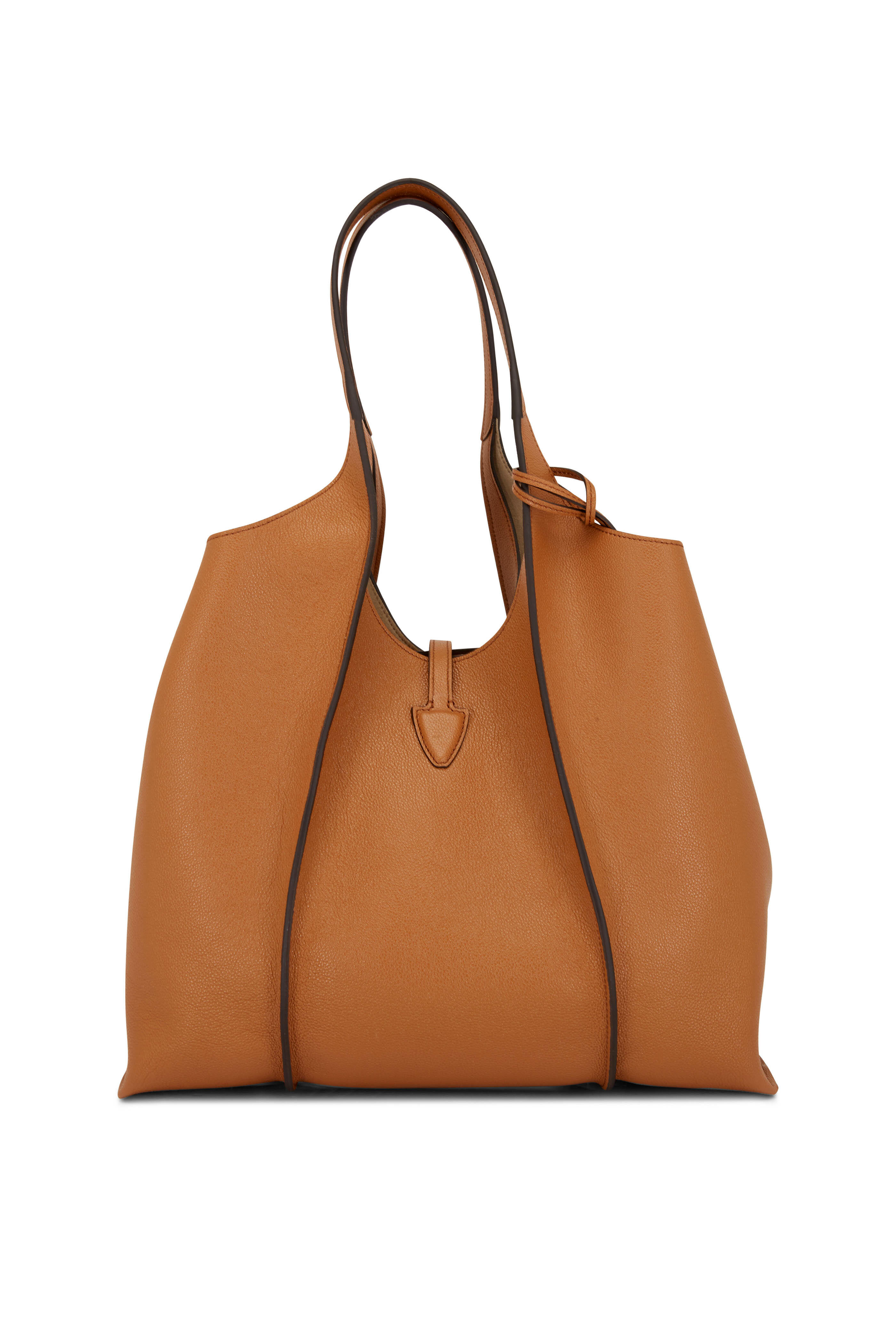 Tod's - Kenia Brown Leather Medium Bucket Bag