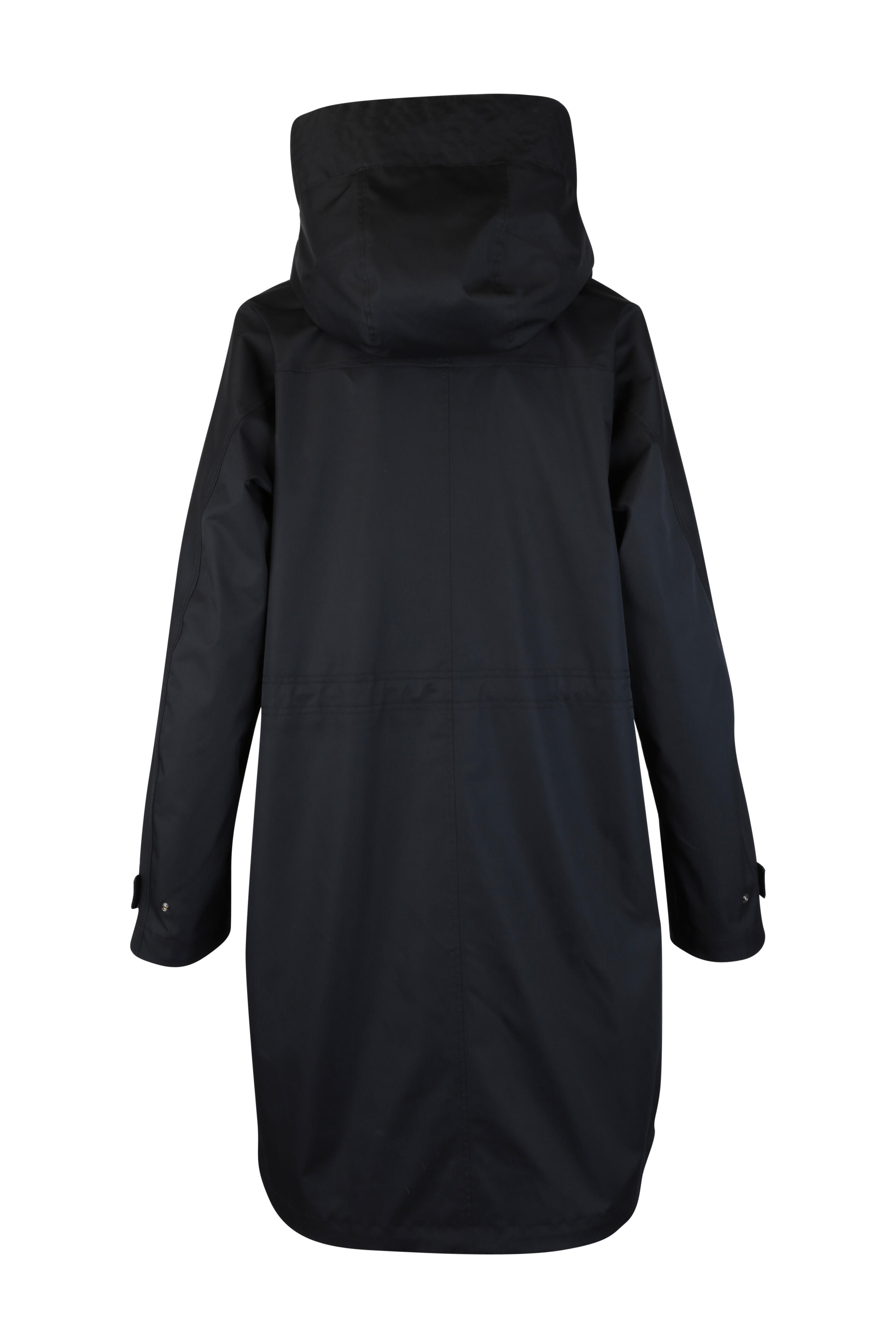 Bogner - Adele Black Hooded Trench Coat