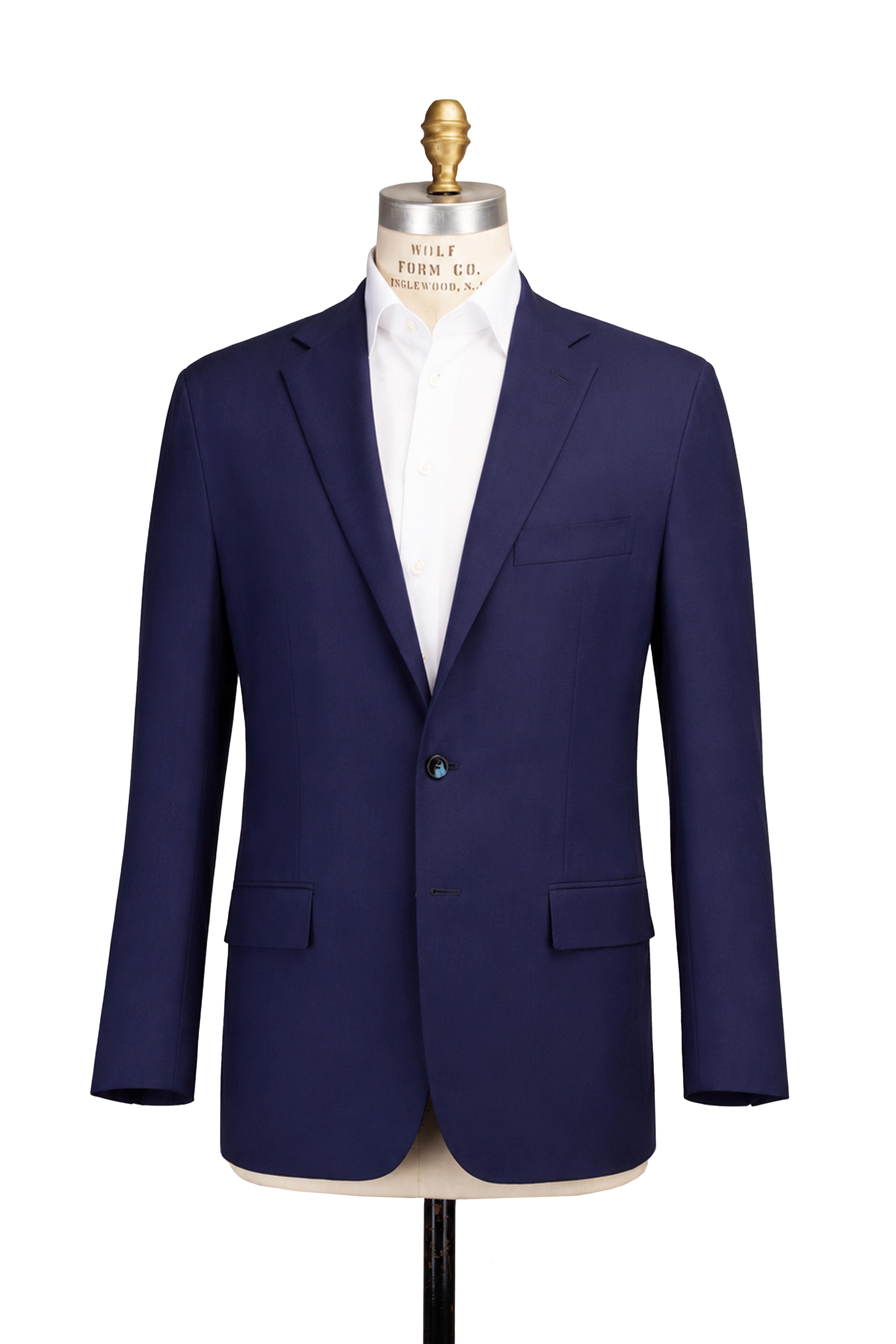 Kiton - Navy Blue Wool Sportcoat - view 2