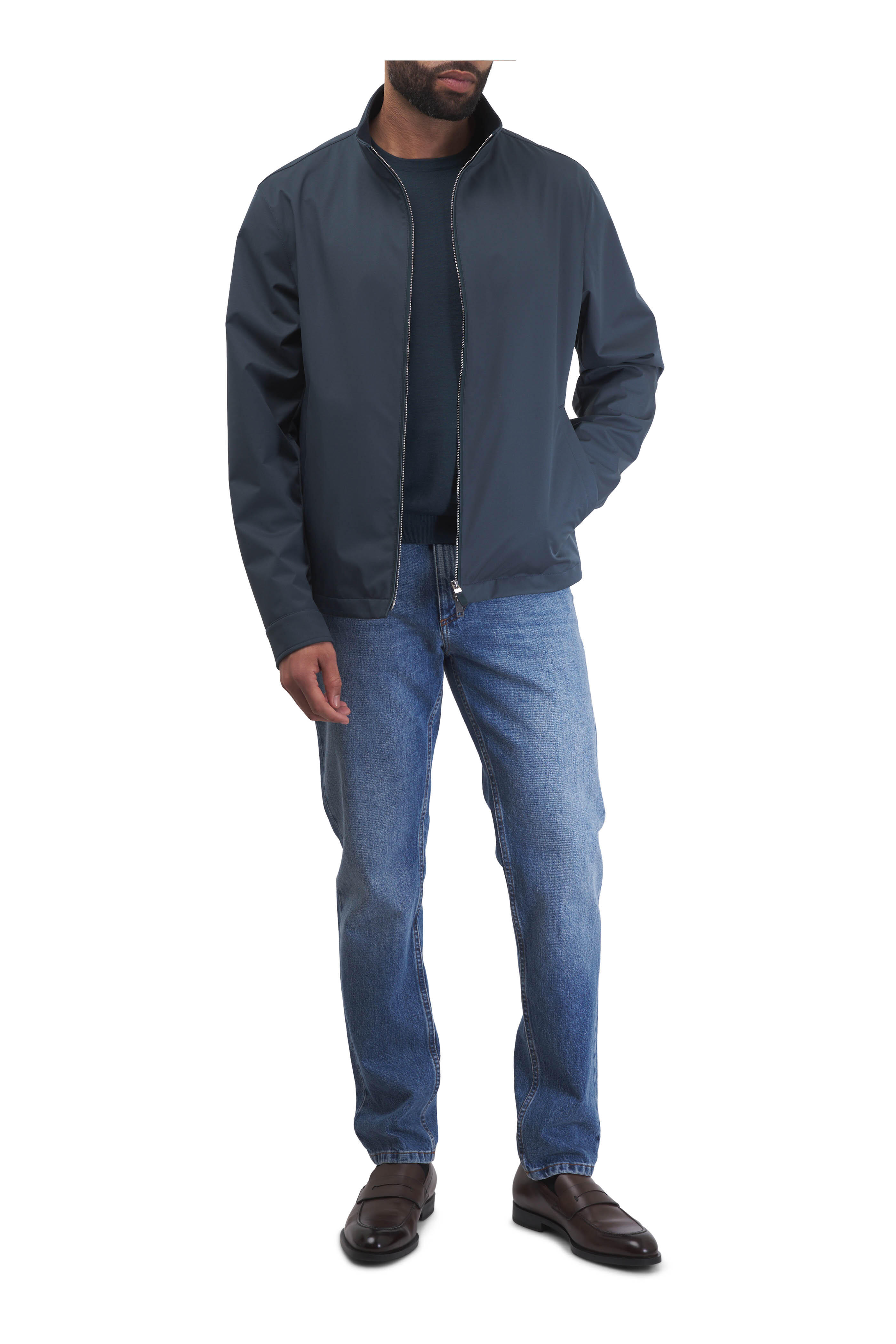 Zegna - Petrol 3L Microfiber Jacket
