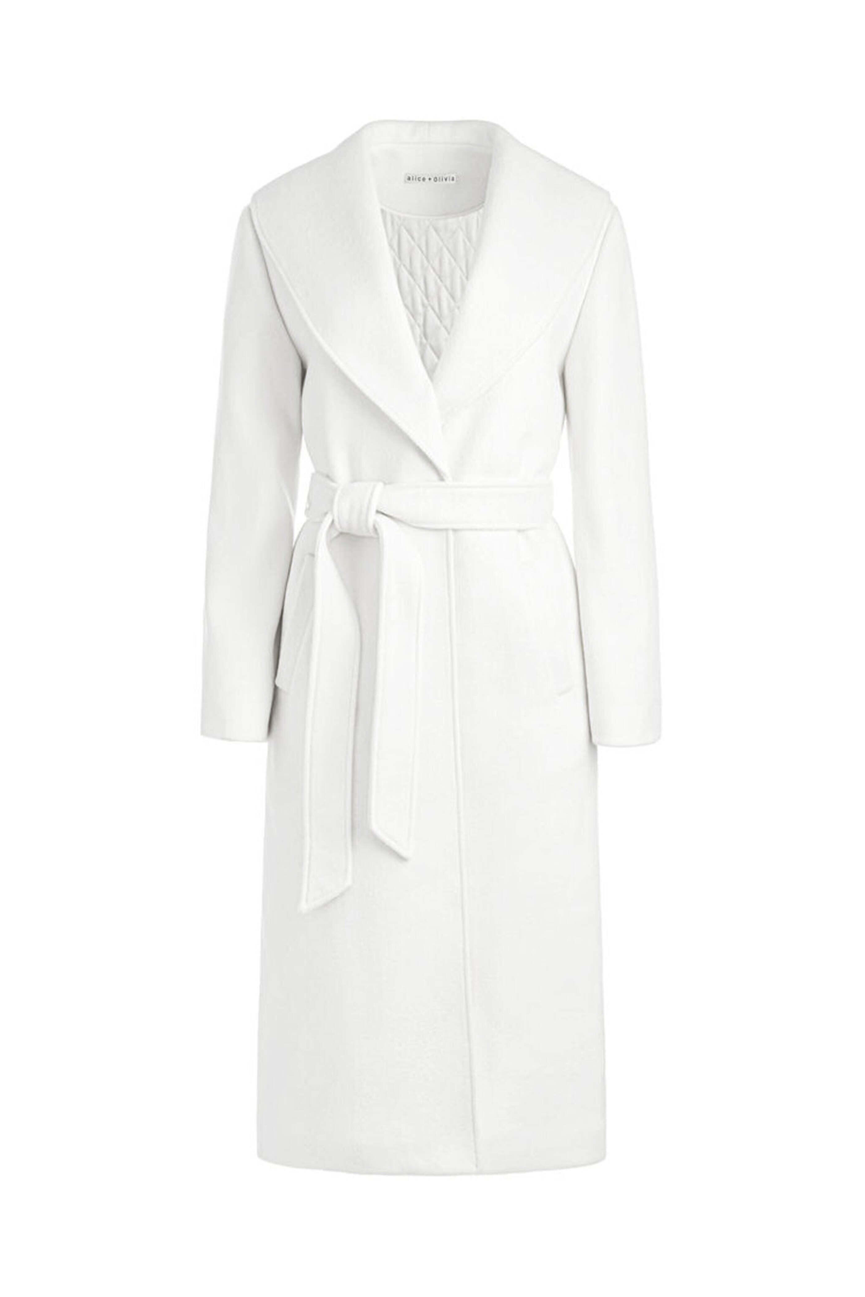 Alice & Olivia - Ecru Marcelene Coat